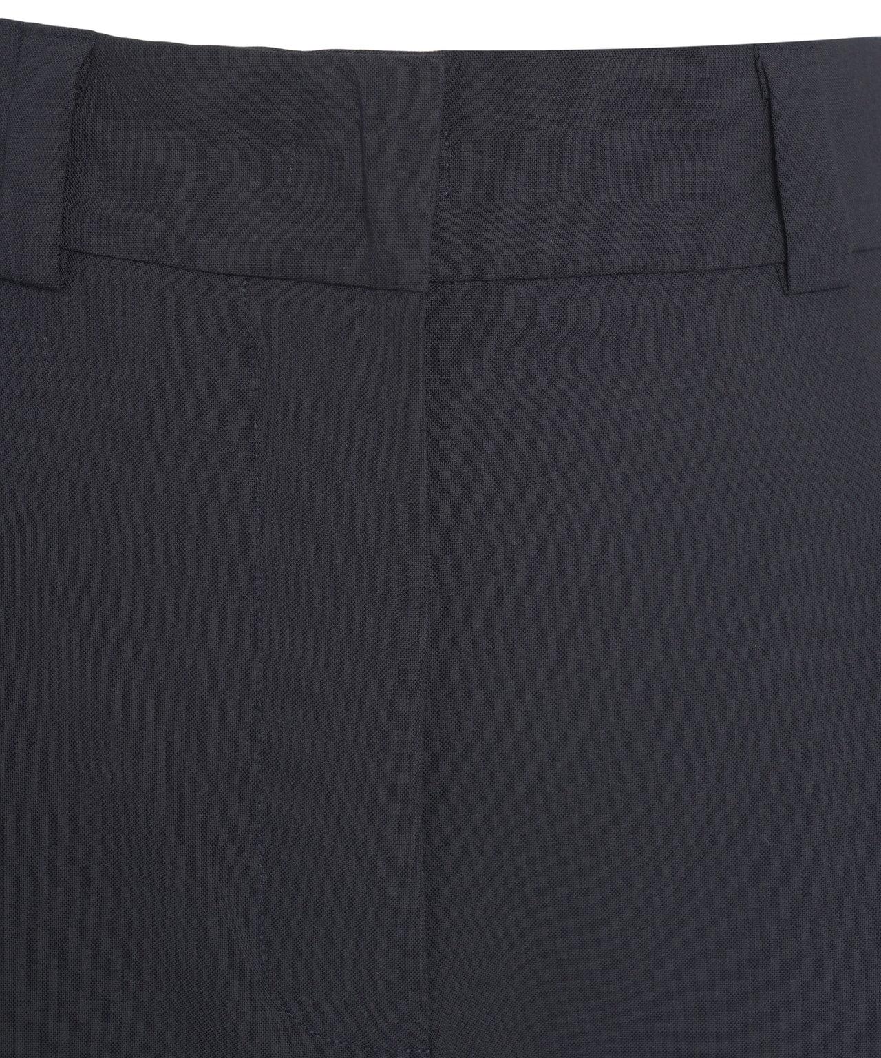 Pleated wool blend pants Product Image