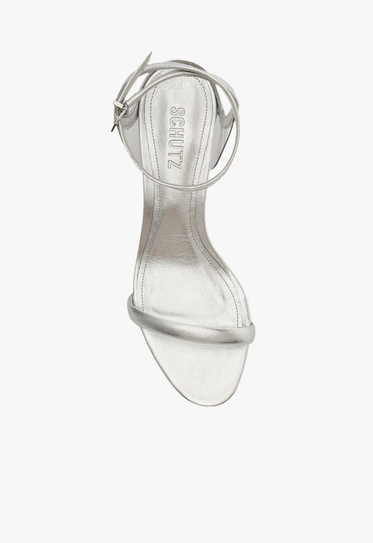 Skye Metallic Nappa & Vinyl Sandal Product Image