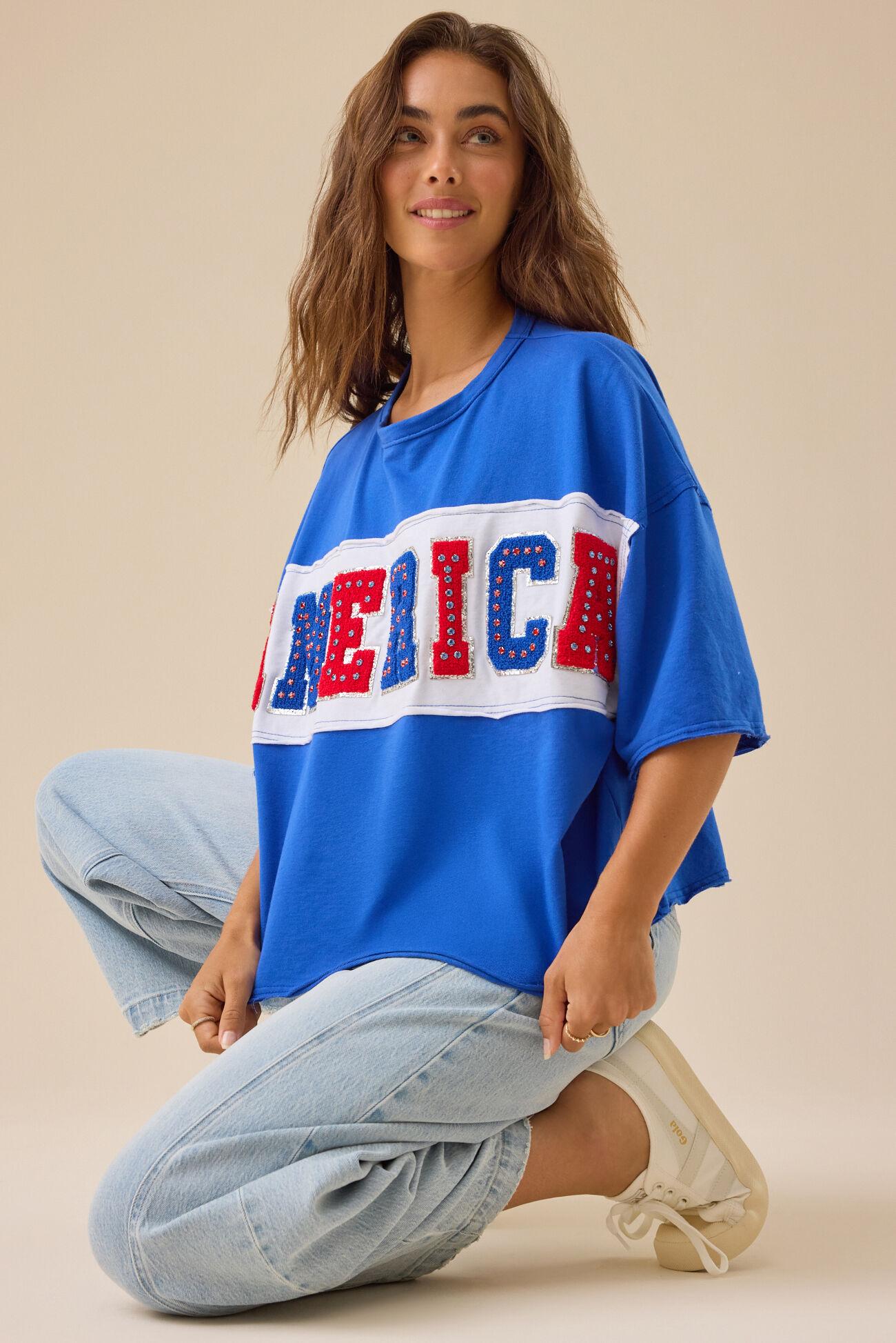 Glitzy America Graphic Tee Product Image