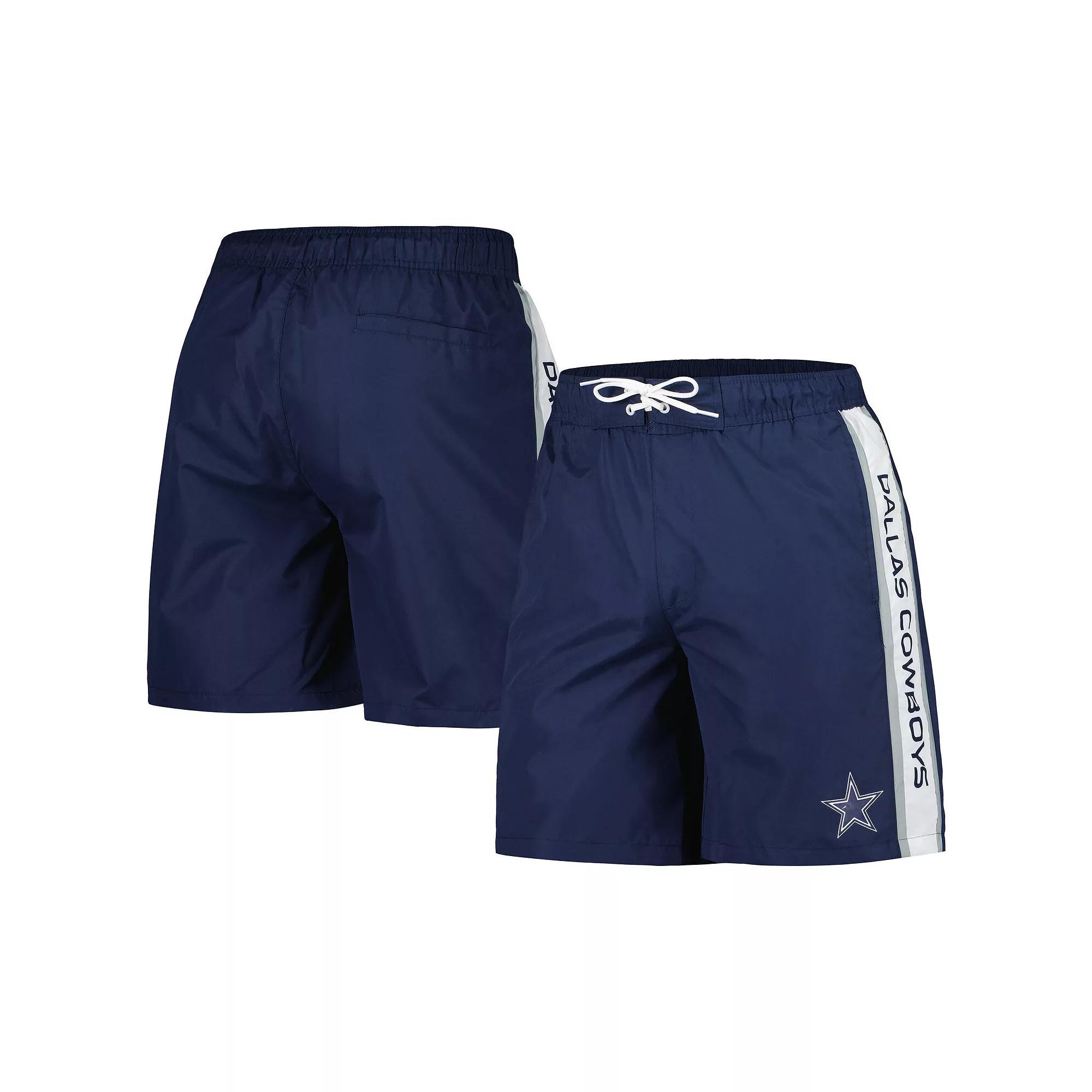 Men's G-III Extreme Navy Dallas Cowboys Streamline Volley Swim Shorts, Size: Medium, Blue Product Image