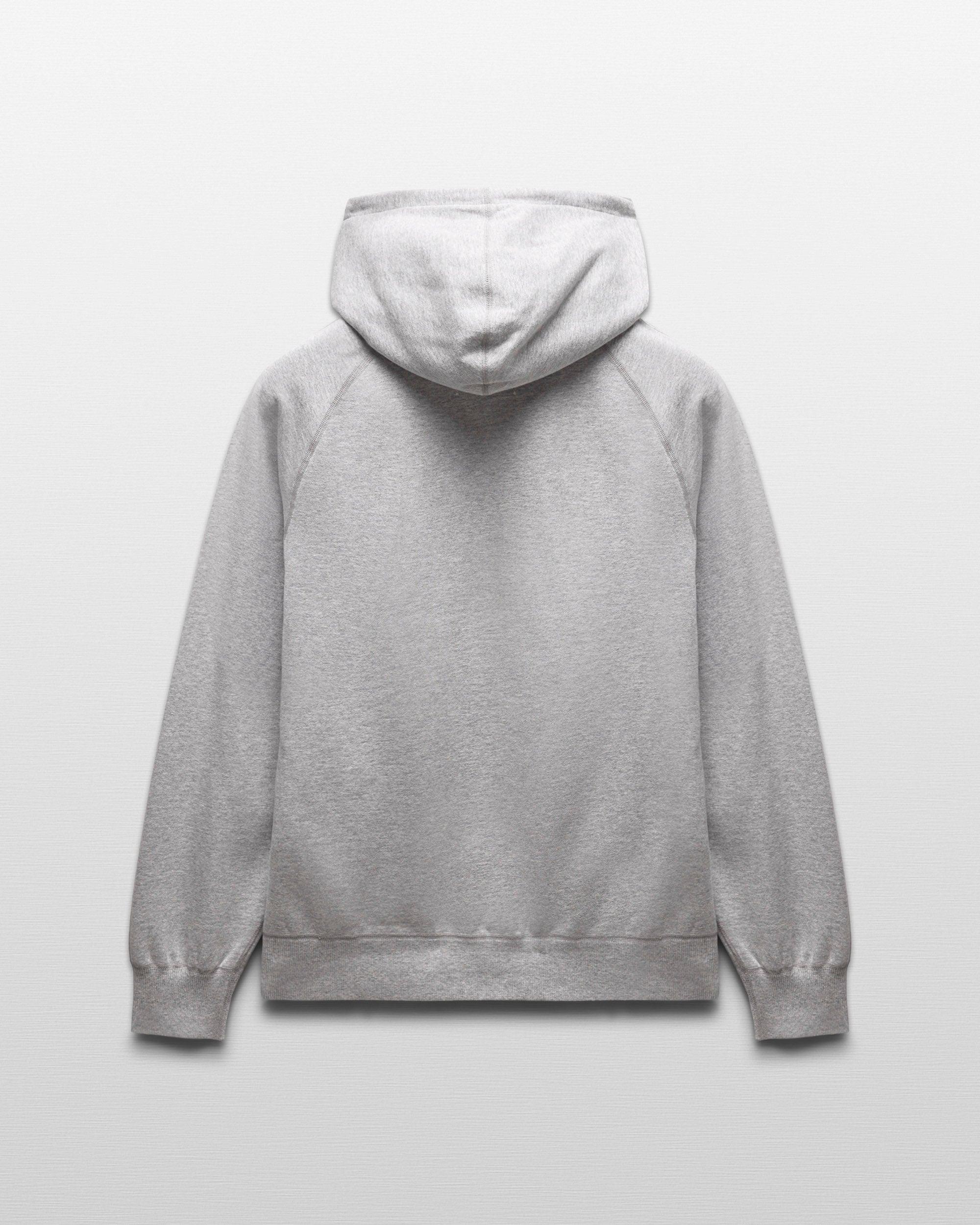 Brushed Fleece Standard Zip Hoodie Male Product Image