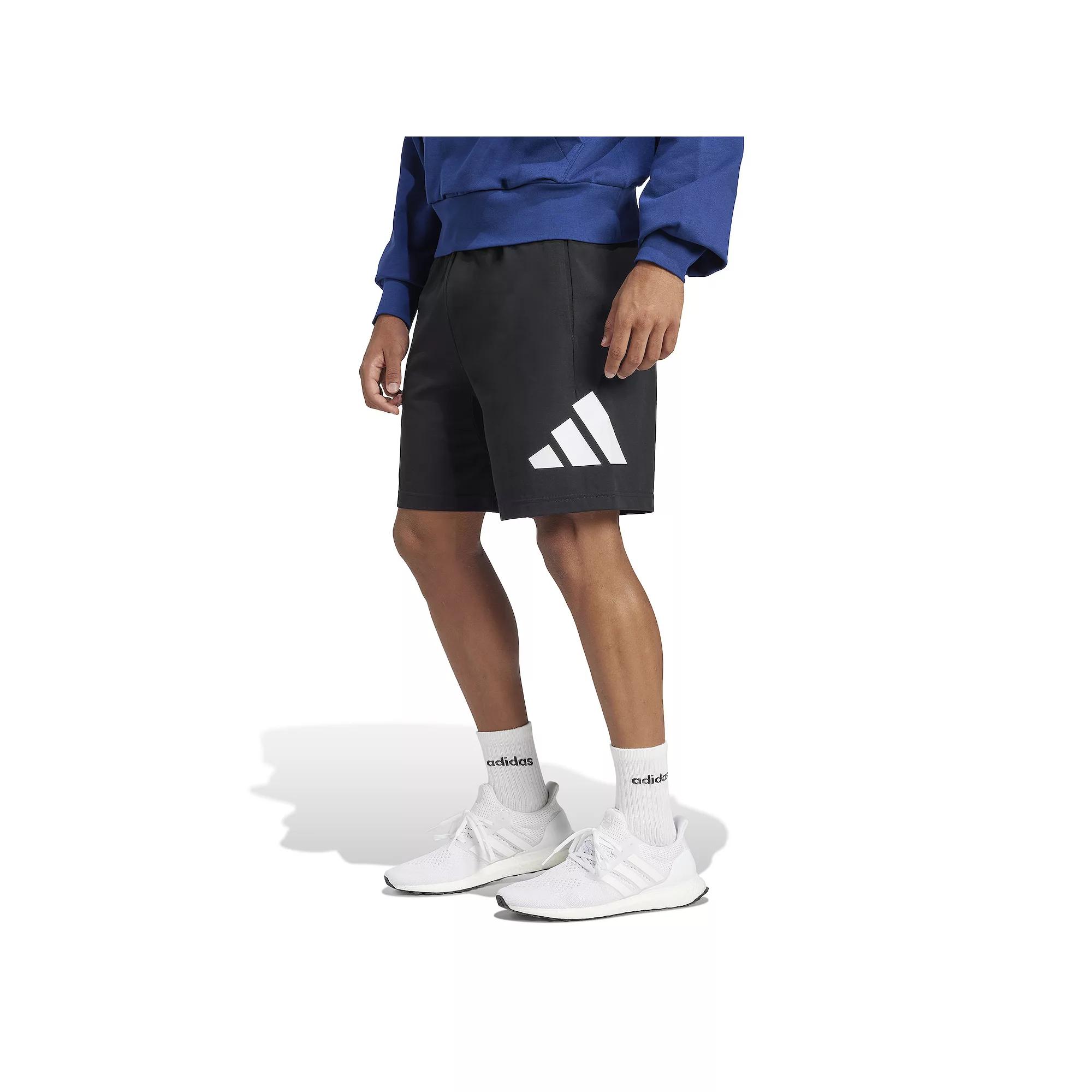 Big & Tall adidas Essentials Big Logo Single Jersey Shorts, Men's,  Product Image