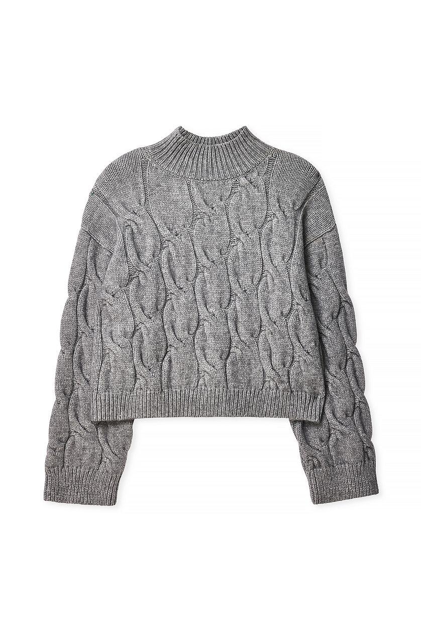 Structured Knitted Sweater Product Image
