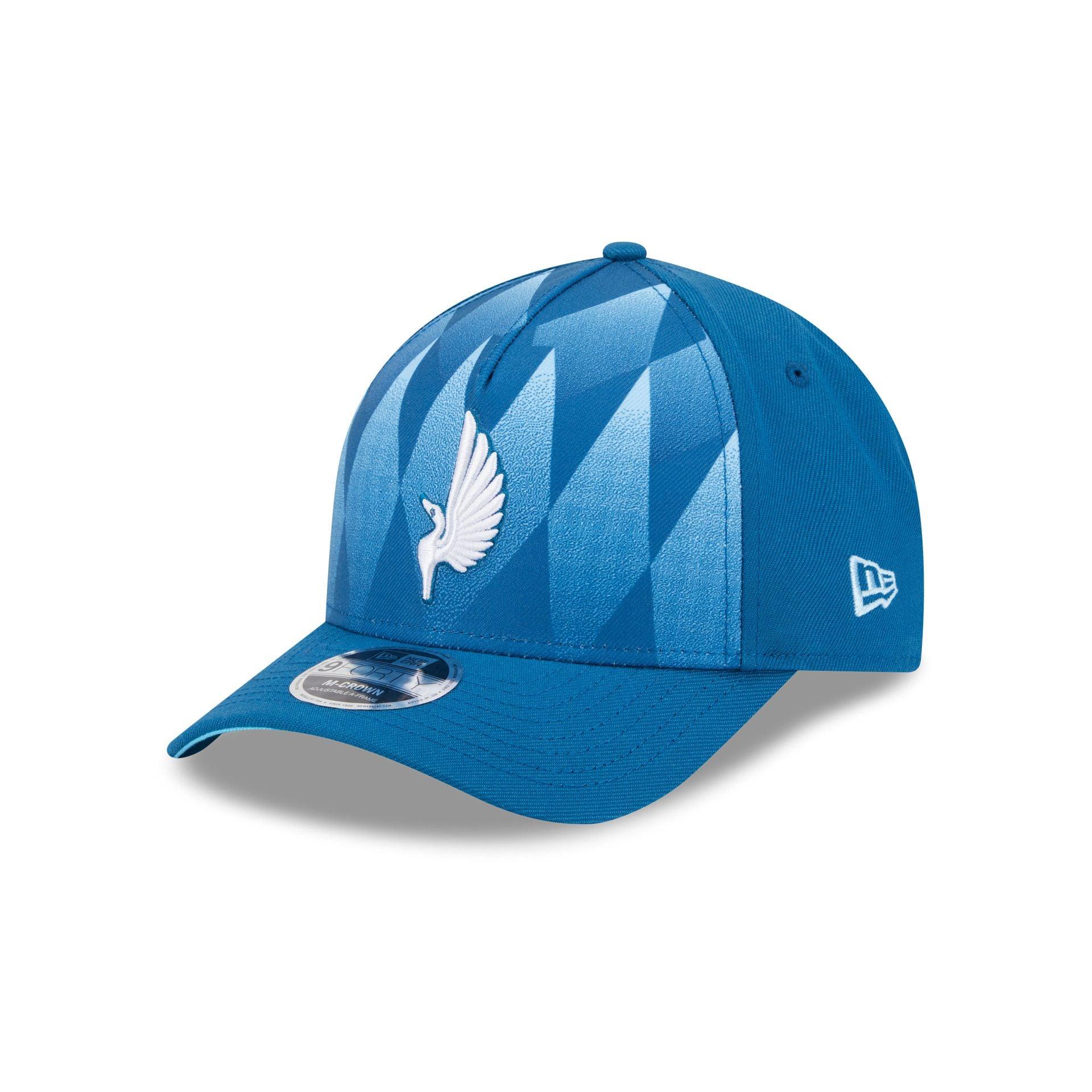 Minnesota United FC 2025 Jersey Hook Blue 9FORTY M-Crown A-Frame Snapback Hat Male Product Image
