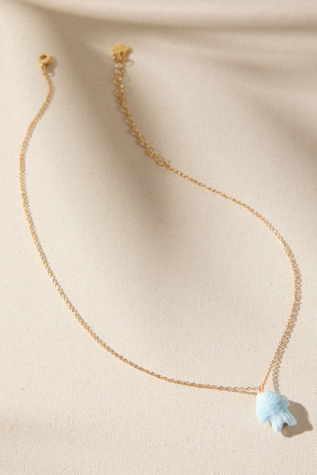 Fish Charm Necklace Product Image