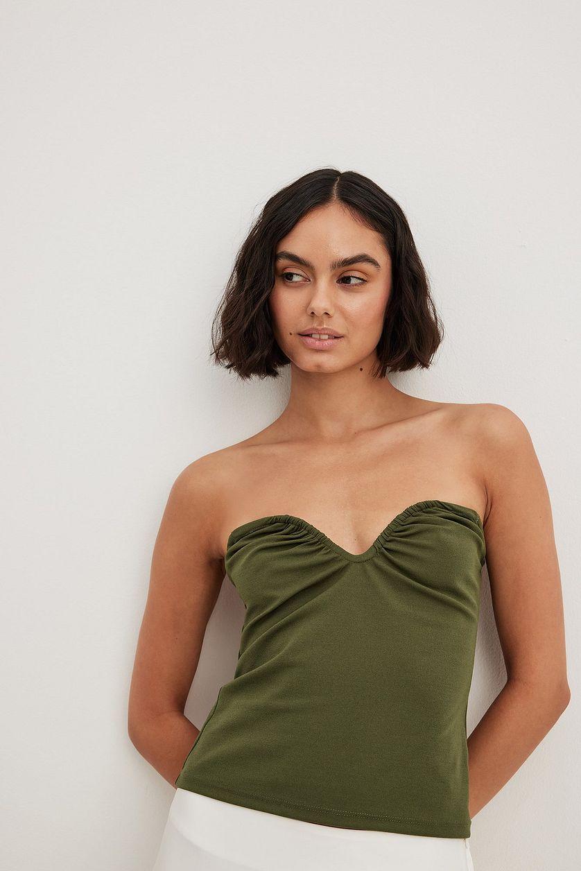 Heart Neckline Top Product Image