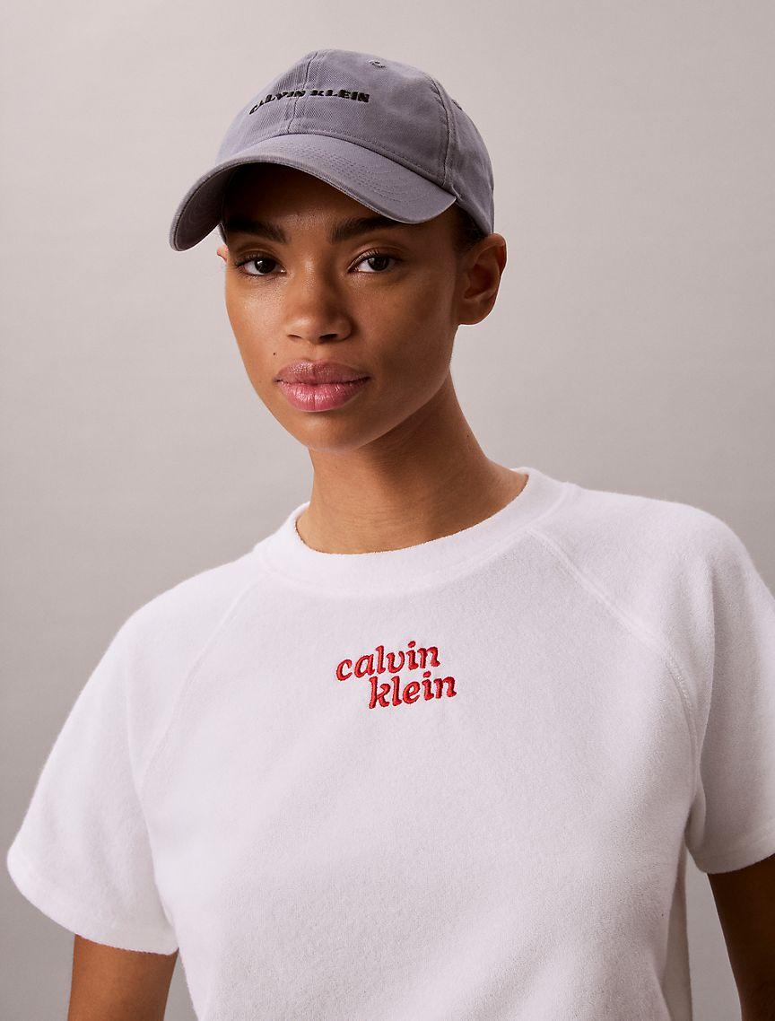 Towel Terry 1989 Logo Cropped Sweatshirt Product Image