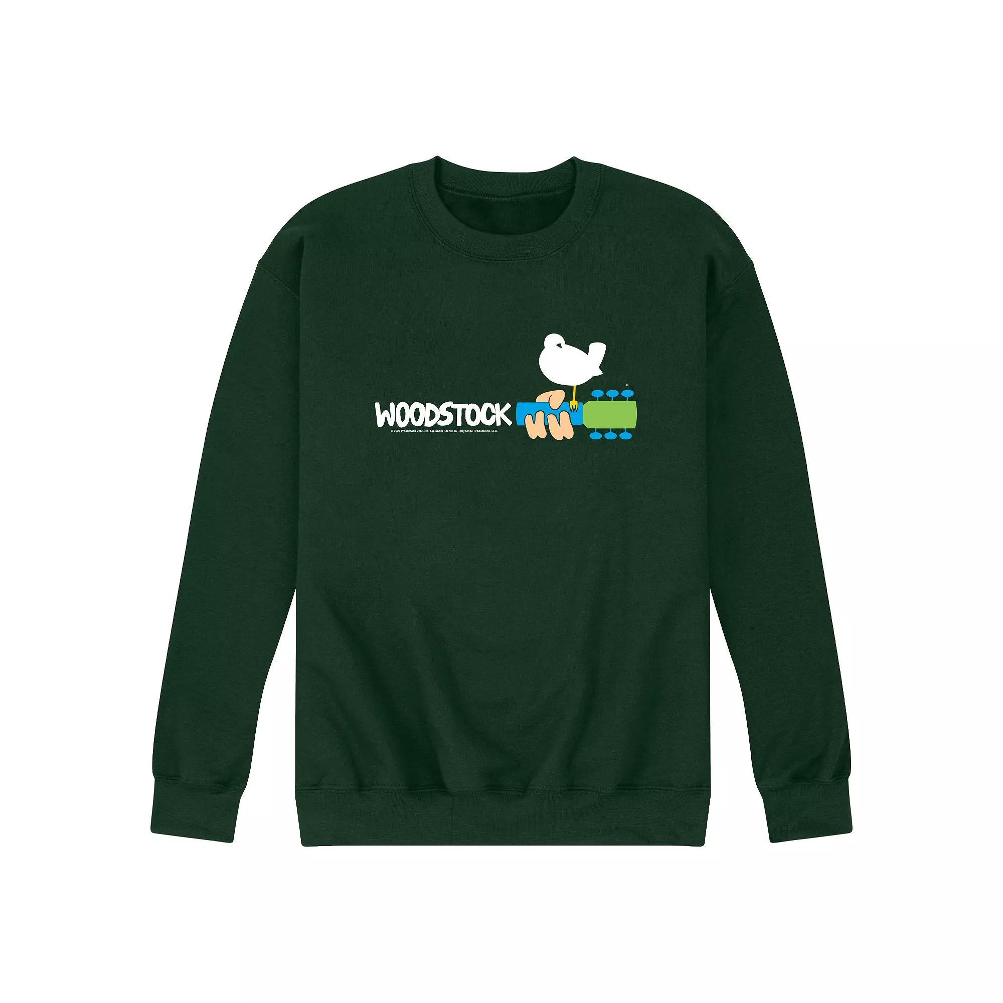 Men's Woodstock Logo Fleece Sweatshirt,  Product Image
