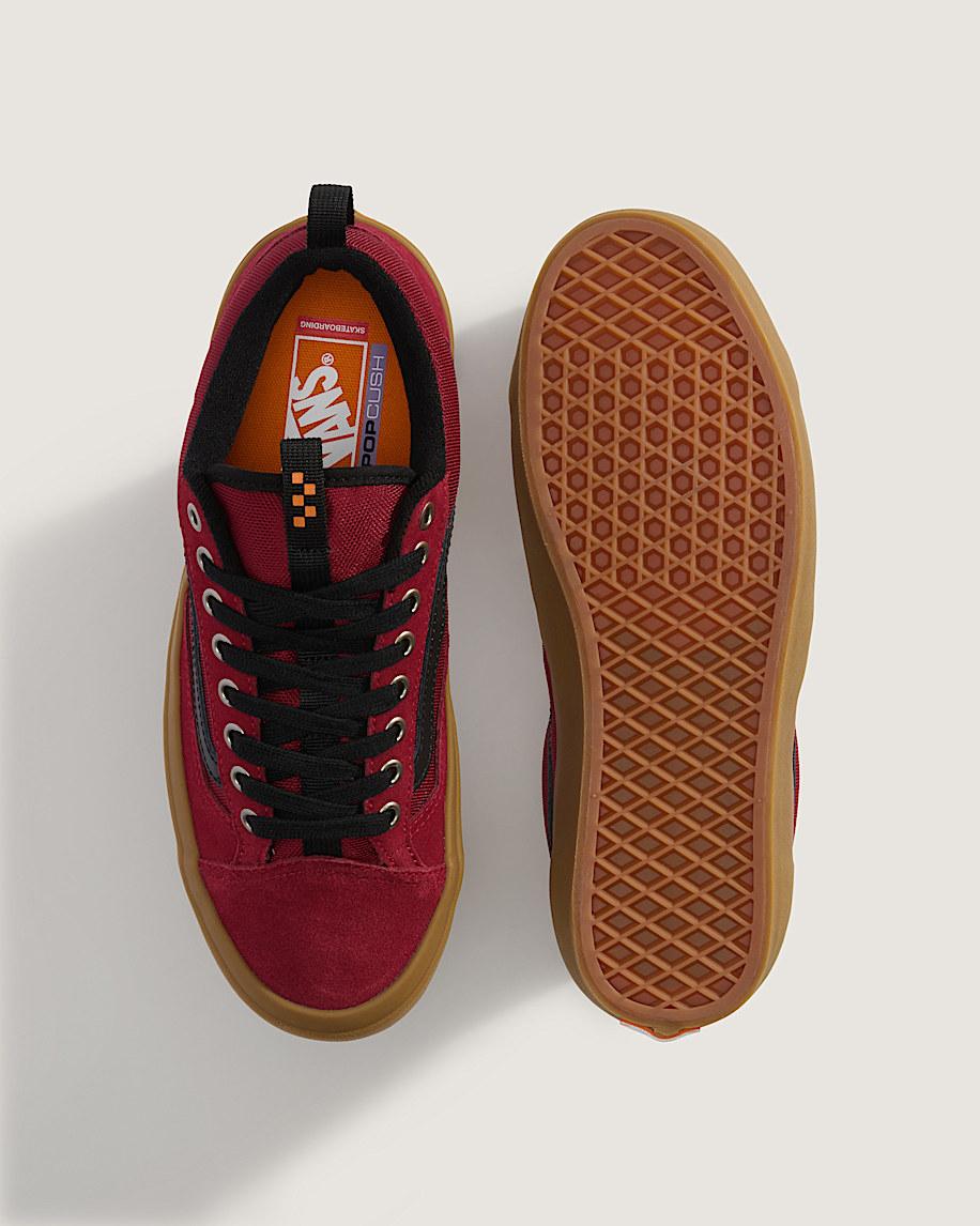 Skate Old Skool 36+ Gum Shoe in Burgundy Purple| Vans US Product Image