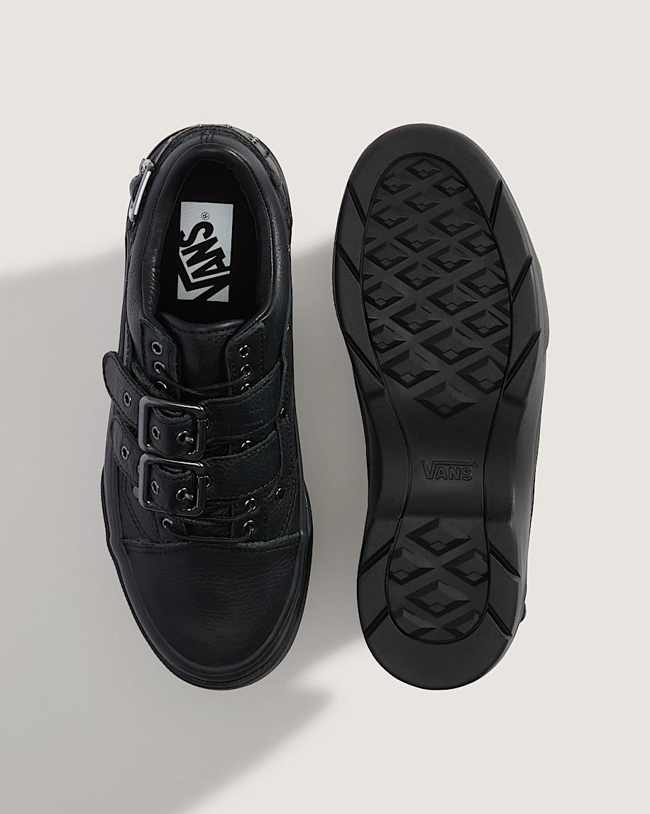 Premium Old Skool Efron Shoe in Black| Vans US Product Image