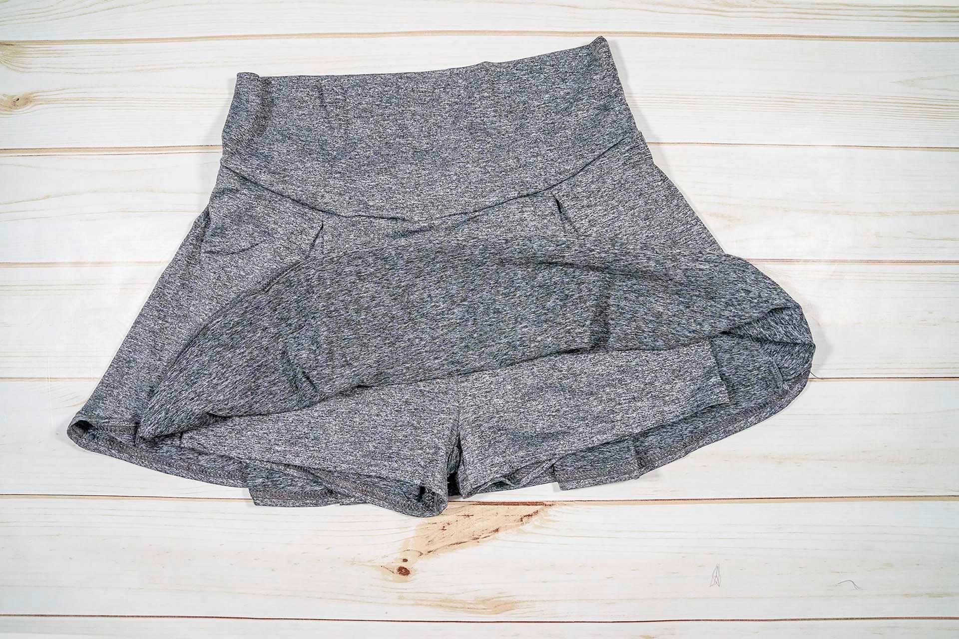 Women's High Waist Active Skirt with Built-in Shorts Product Image