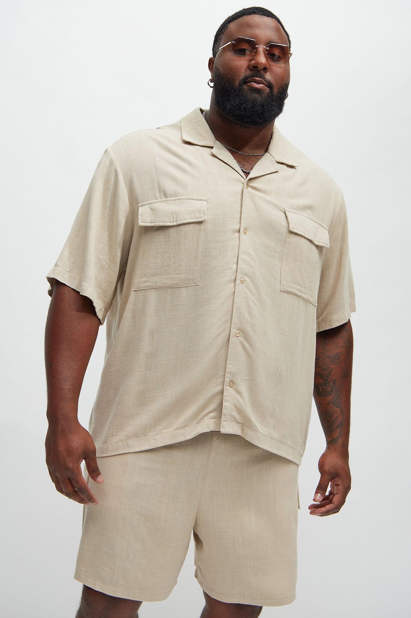 Ashford Linen Shirt - Tan Product Image