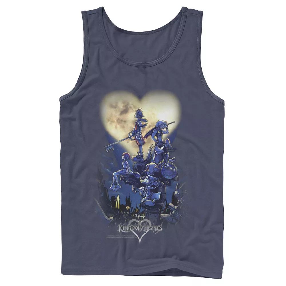 Men's Jurassic World Grey Jungle Classic Logo Tank Top,  Product Image