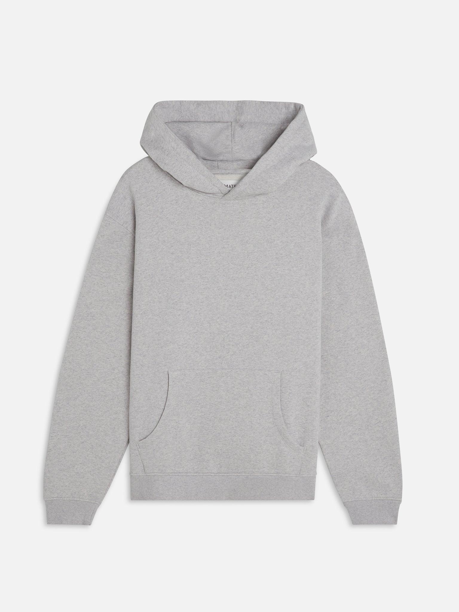 Men's Organic Fleece Hoodie Male Product Image