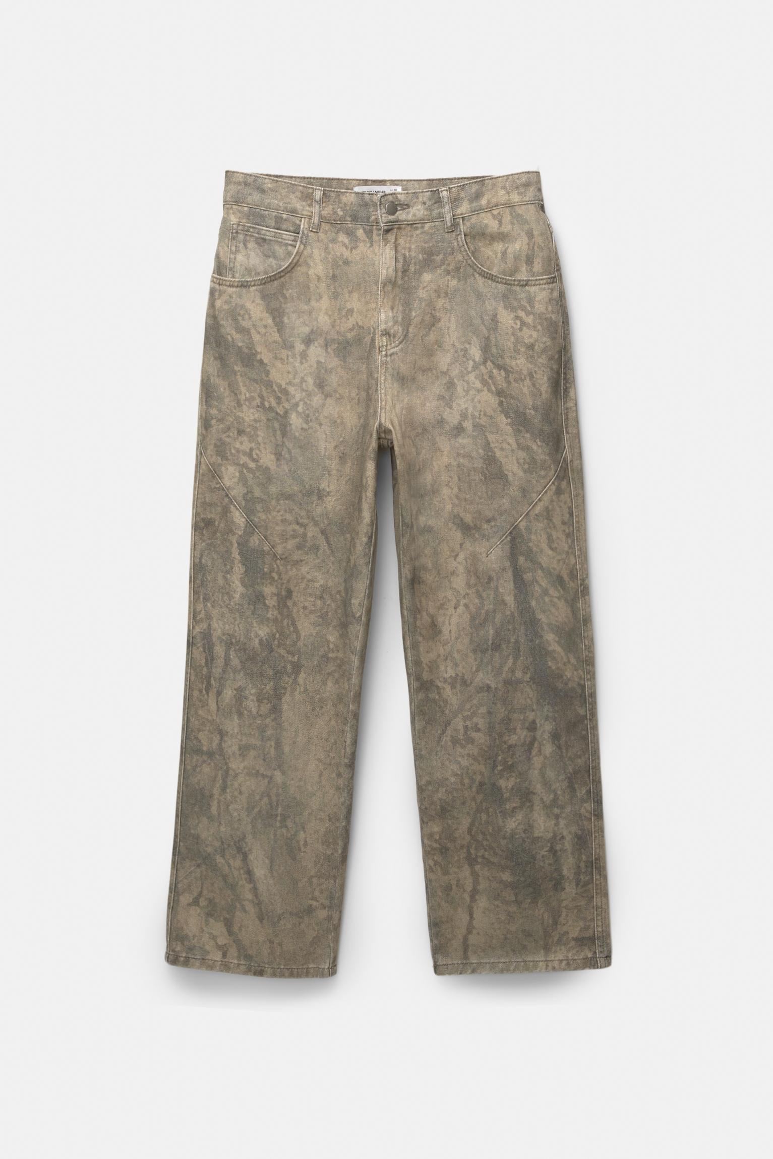 Printed baggy pants Product Image
