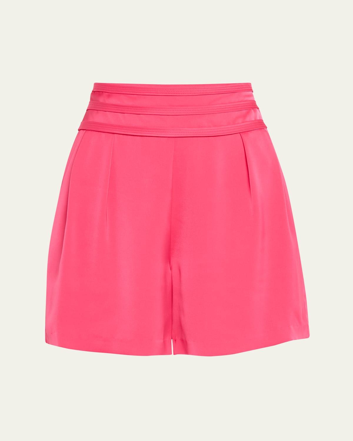 Womens Joss Pleated Shorts Product Image