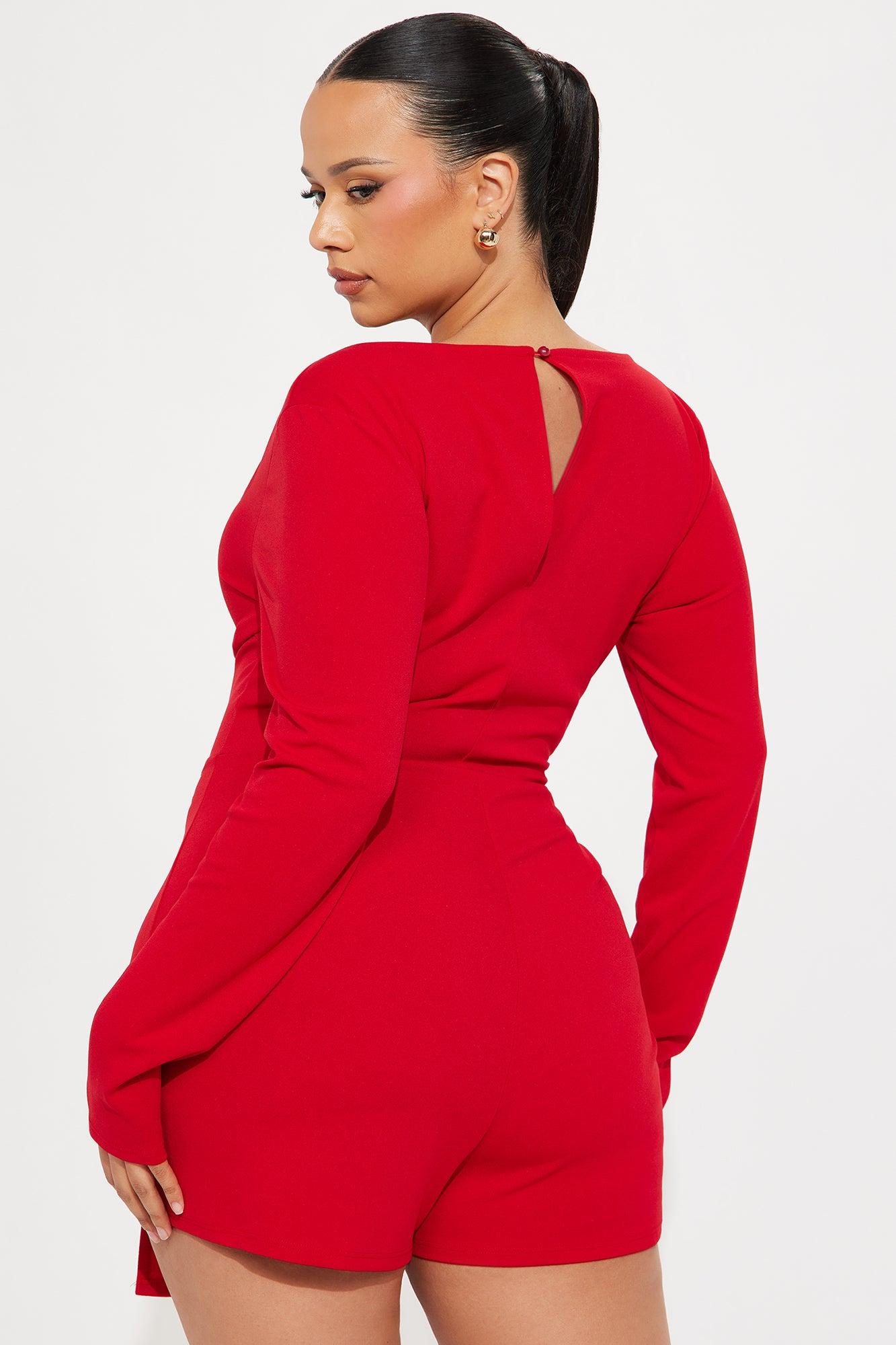 Lilybeth Romper - Red Product Image