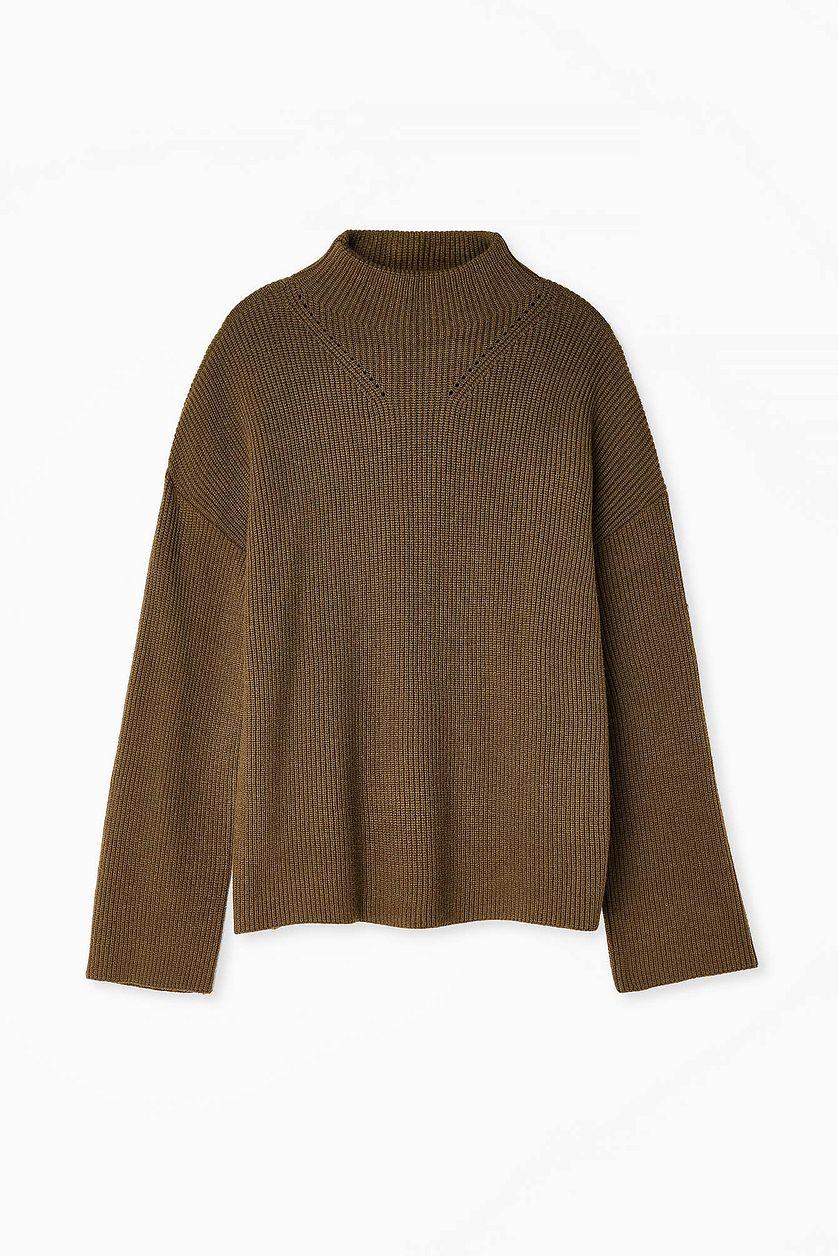 Turtleneck Knitted Sweater Product Image