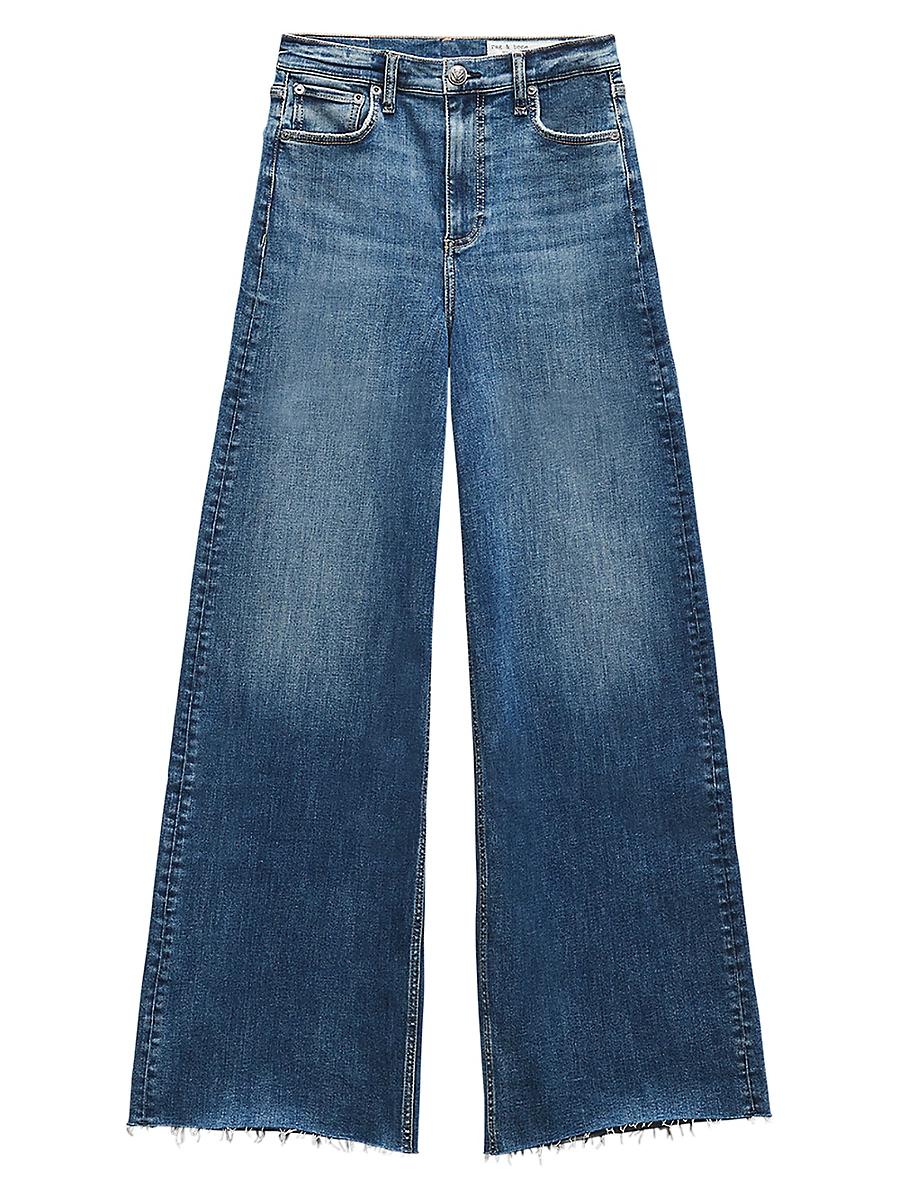 Womens Flexi Sofie High-Rise Wide-Leg Jeans Product Image