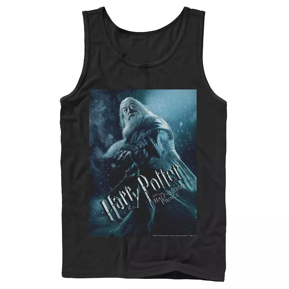 Men's Harry Potter Half-Blood Prince Dumbledore Poster Graphic Tank Top,  Product Image