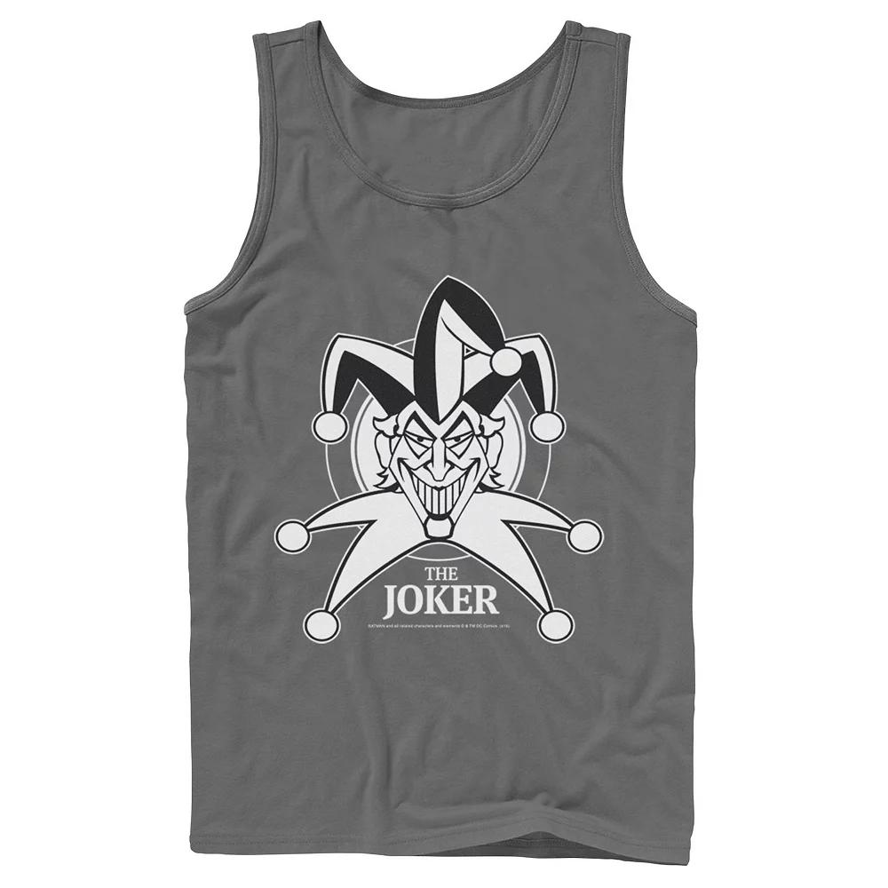 Men's DC Comics Joker Smiling Classic Poster Tank Top,  Product Image