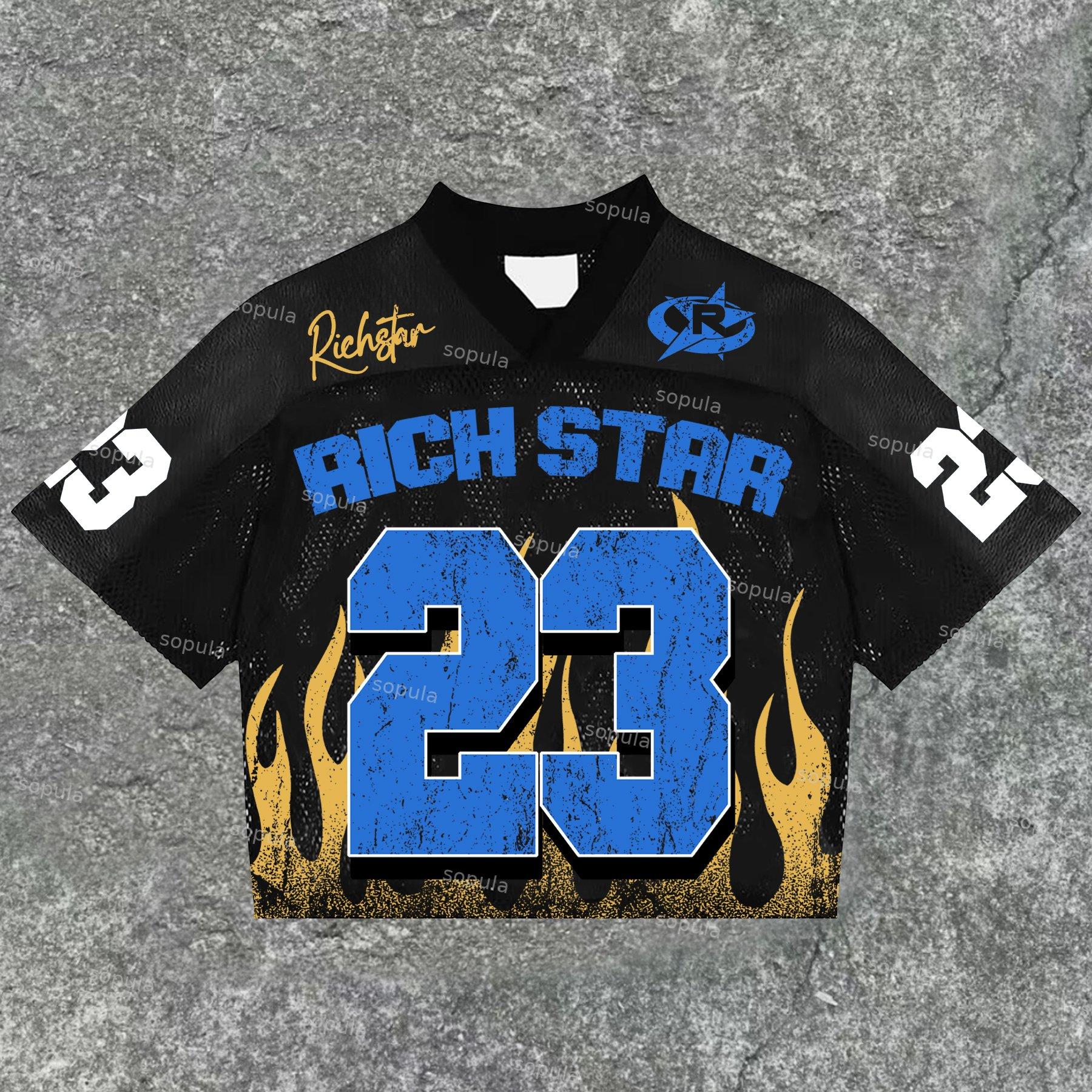 Vintage Frank Ocean Blond Graphic Football Jersey T-shirt Product Image