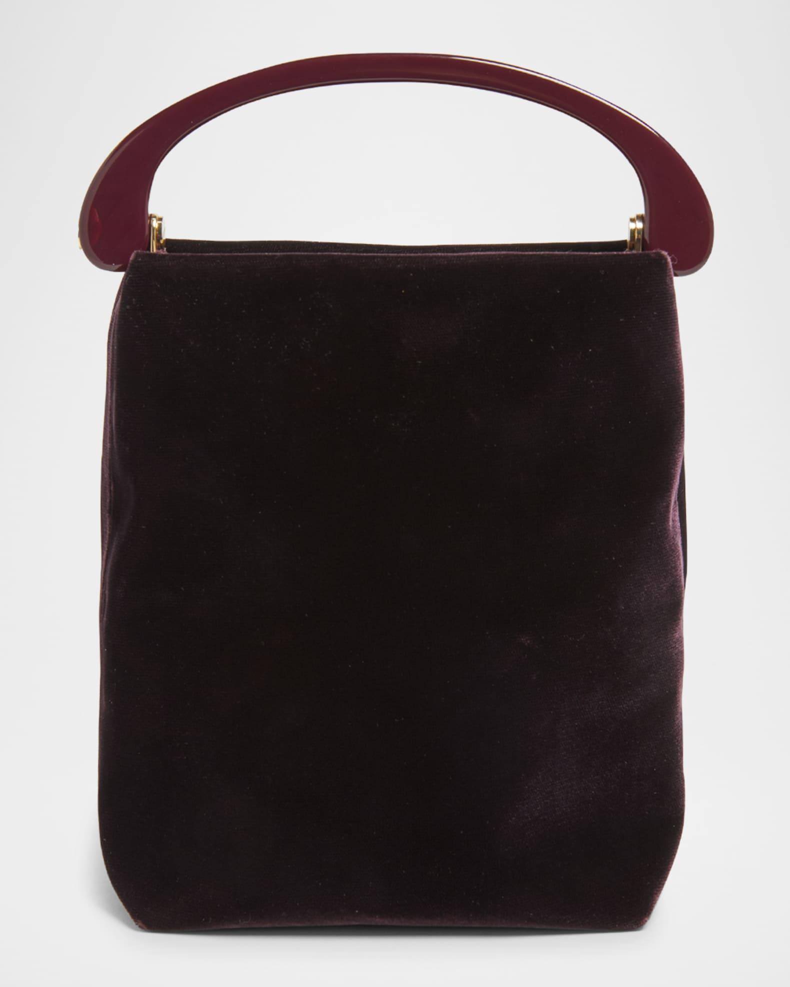 Velvety Viscose Mini Crossbody Bag Product Image