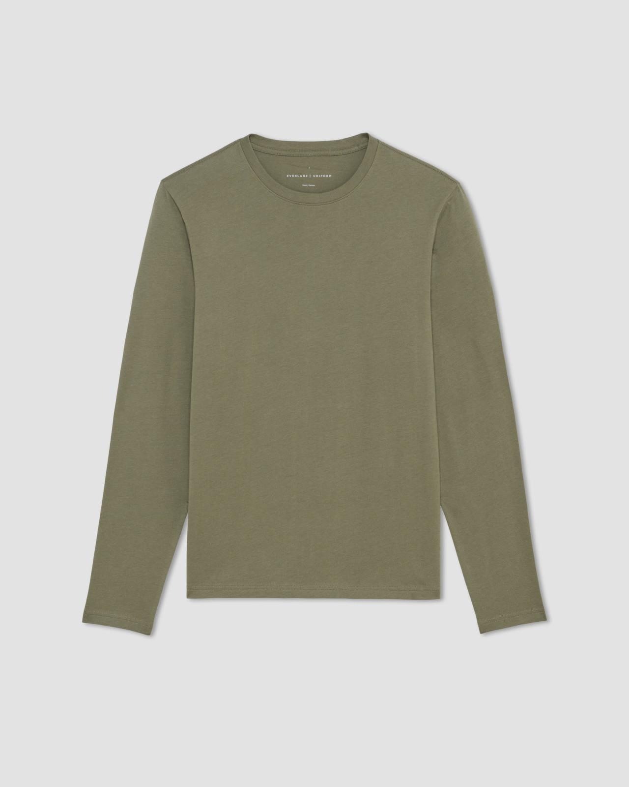The Essential Organic Long-Sleeve Tee Product Image