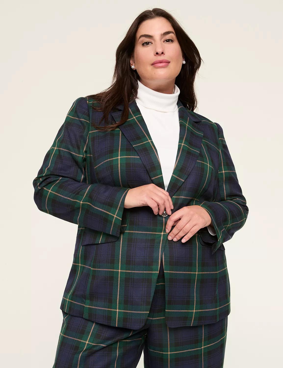 Perfect Drape One-Button Blazer Product Image