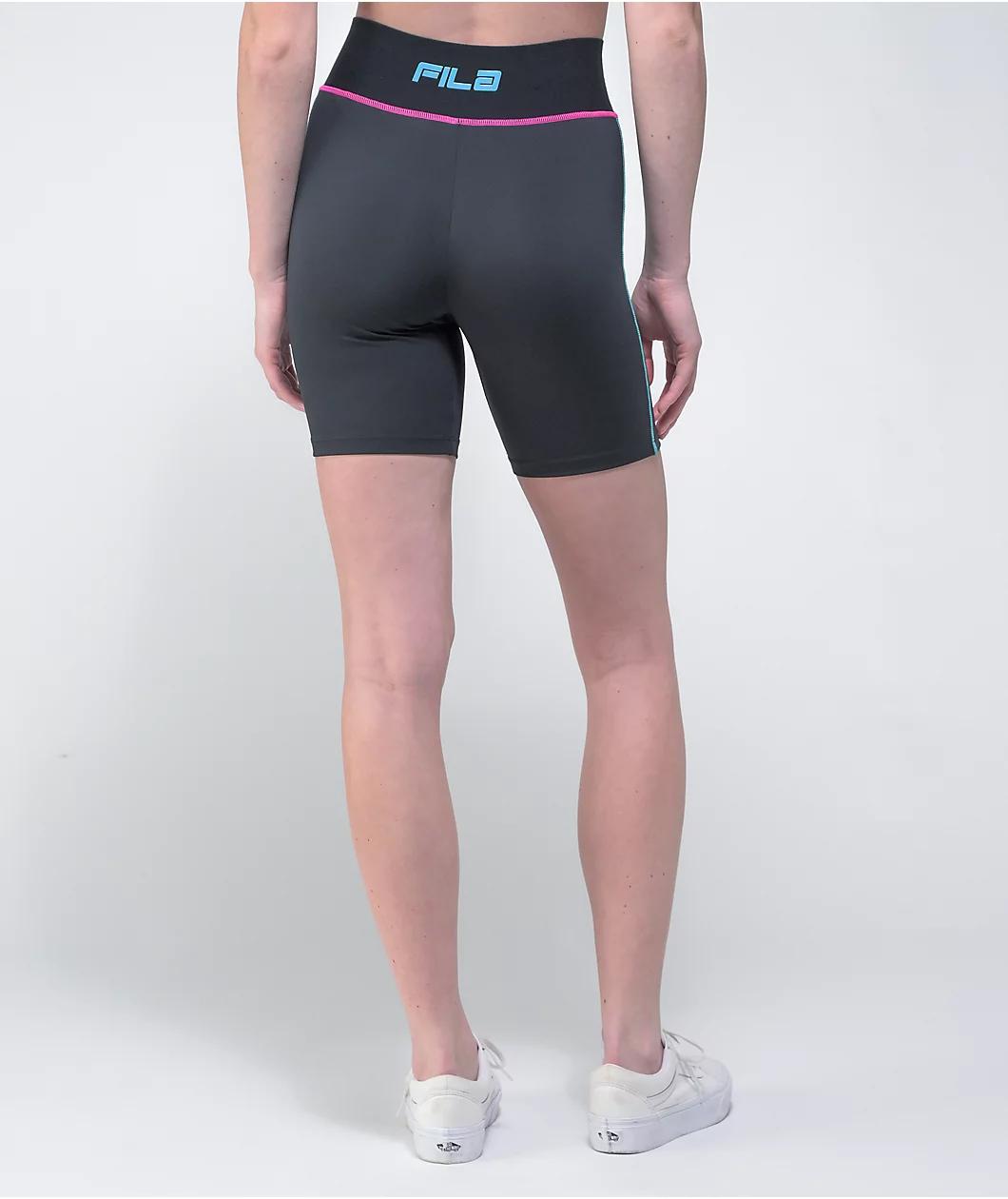 FILA Nala Black Bike Shorts Product Image