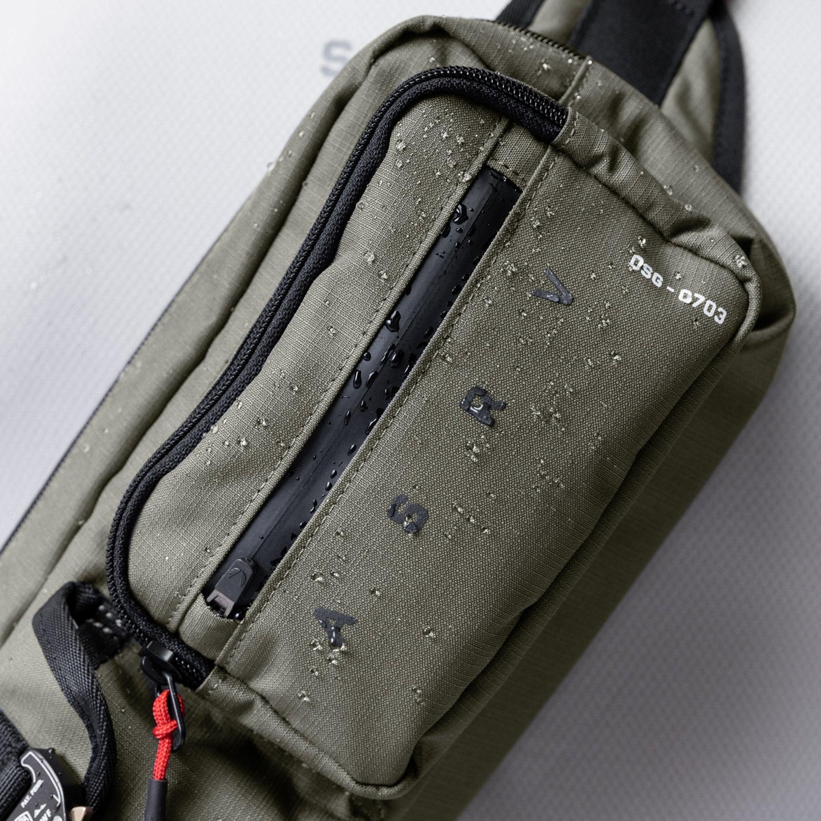 0703. Cordura® Tech Crossbody Pack - Olive Product Image