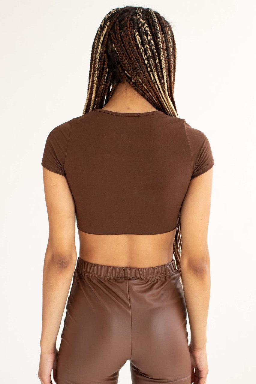 Cowgirl Cropped Tee Product Image