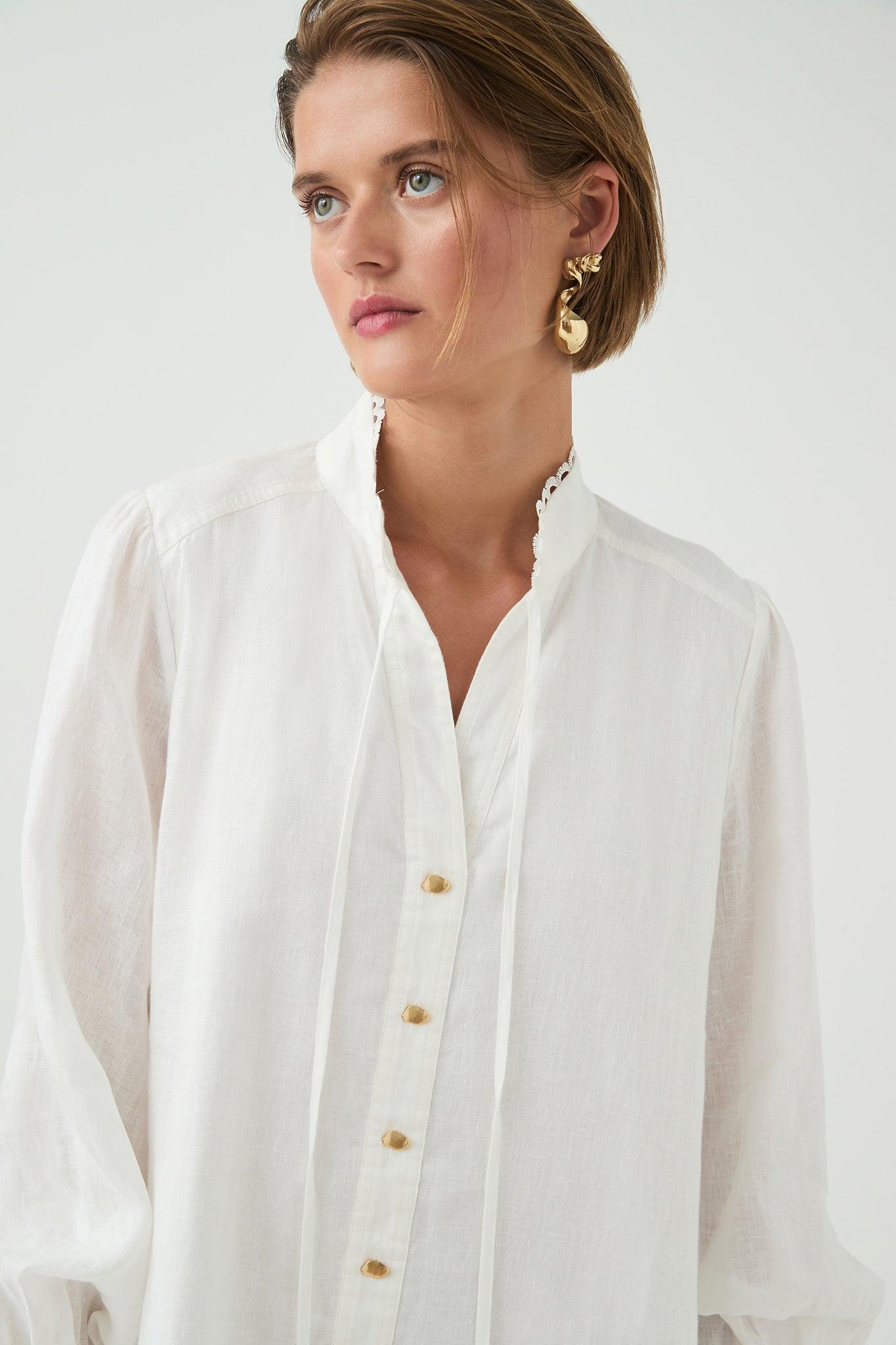 Cloud Embroidered Dress Product Image