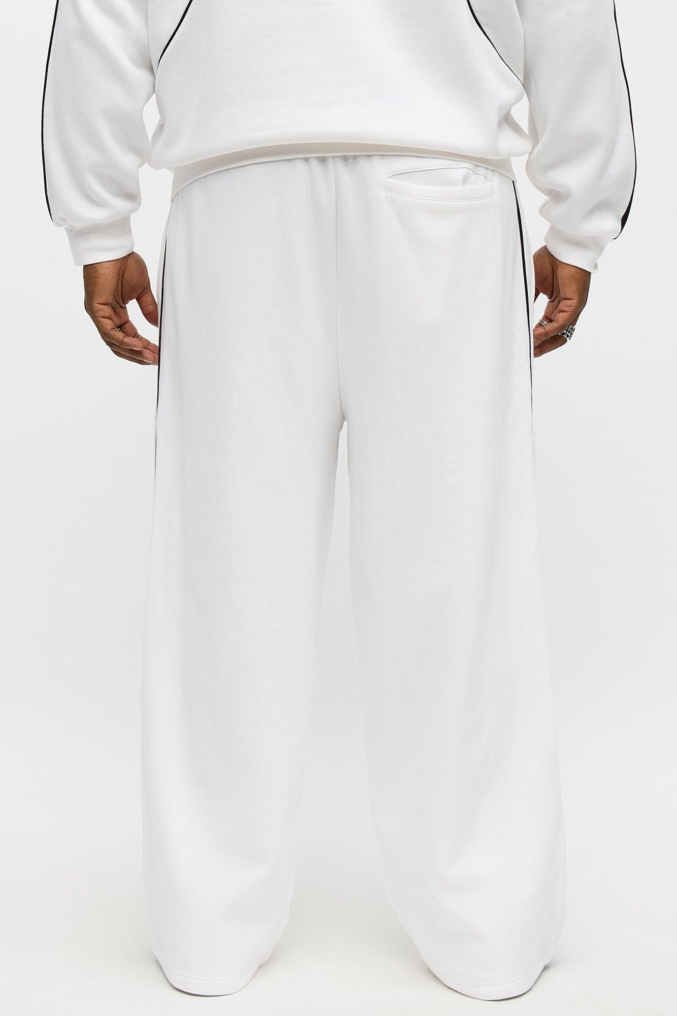 Lightwork Sweatpant - White/Black Male Product Image
