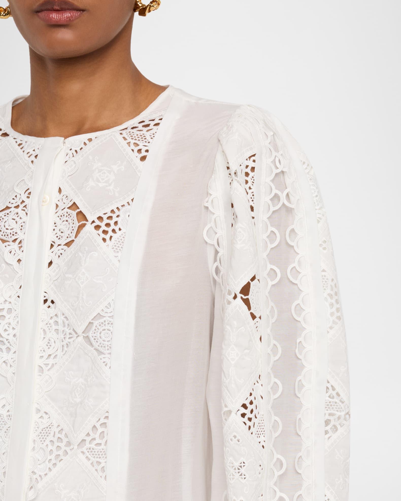 Novi Lace-Embellished Blouse Product Image