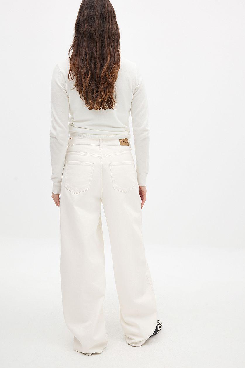 Loose Low Waist Long Jeans Product Image