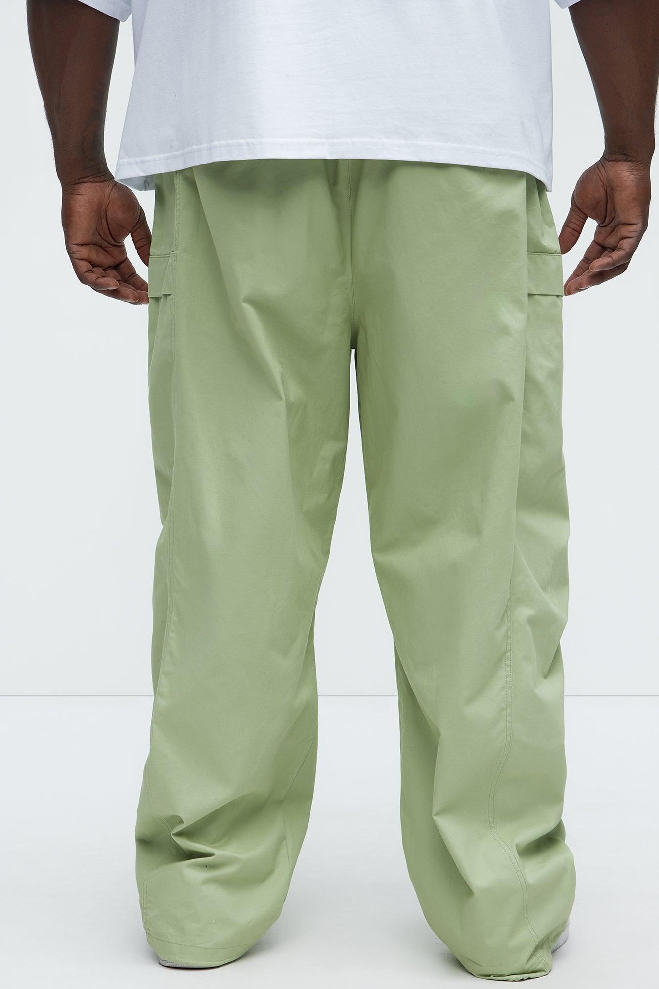 Baggy Chase Utility Cargo Pants - Sage Product Image
