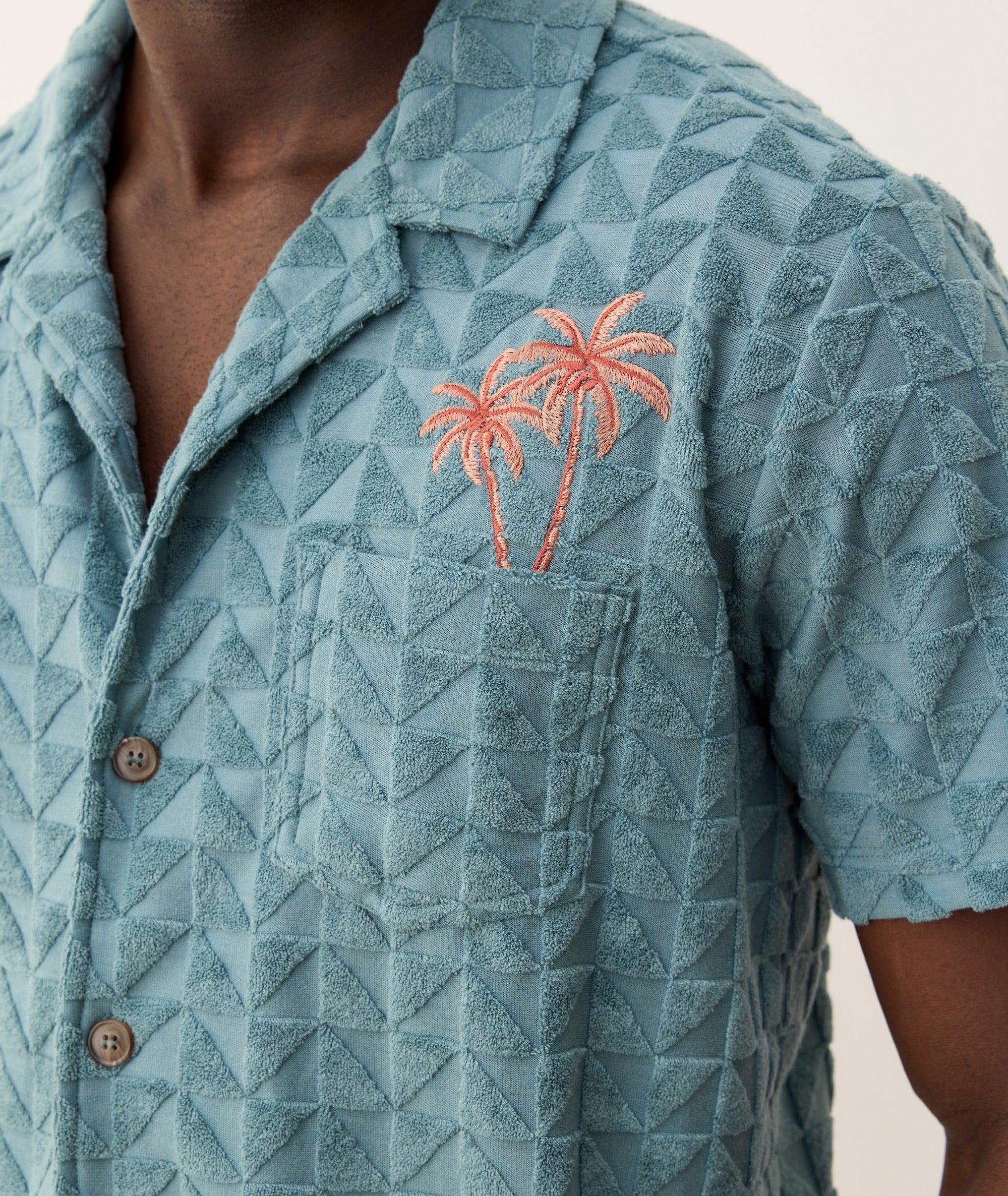 Towel Terry Resort Shirt Product Image