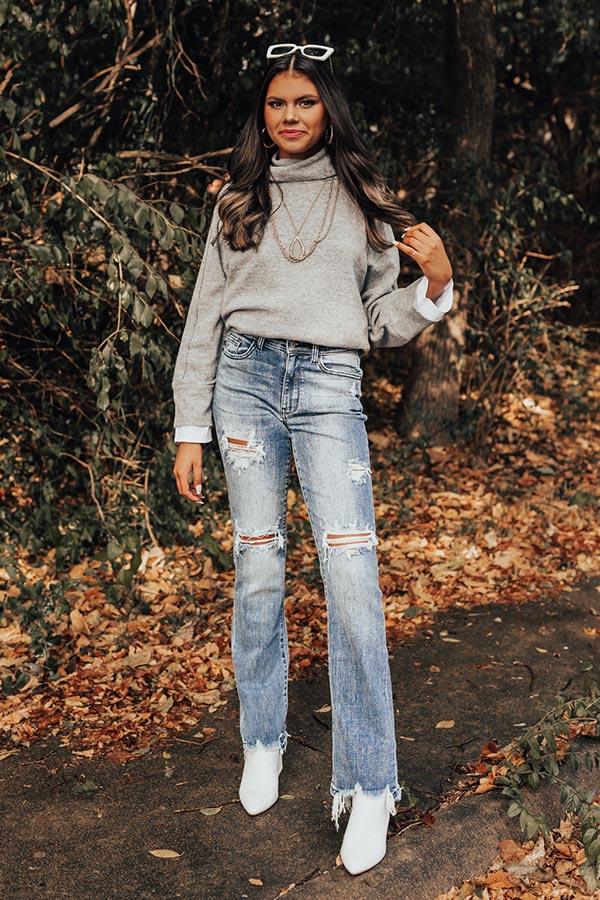 Judy Blue The Alexa Midrise Distressed Jean Product Image