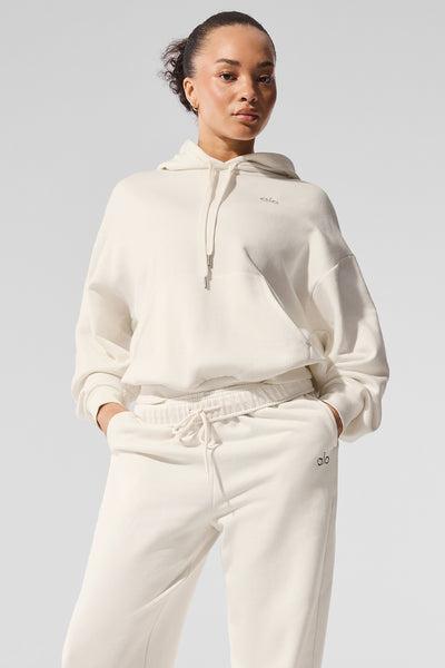 Accolade Hoodie - Ivory Female Product Image