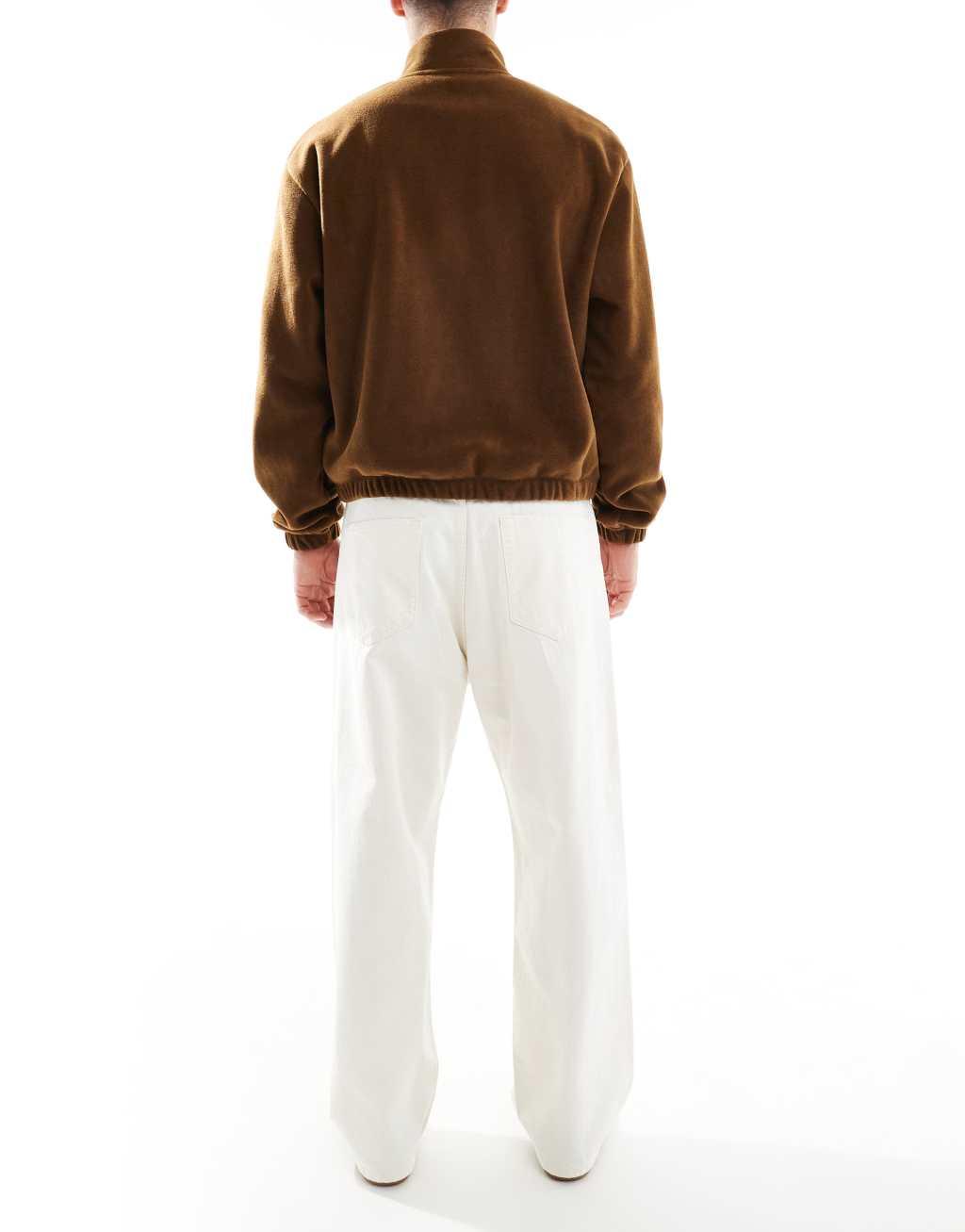 Jack & Jones Ron skater fit jeans in ecru Product Image