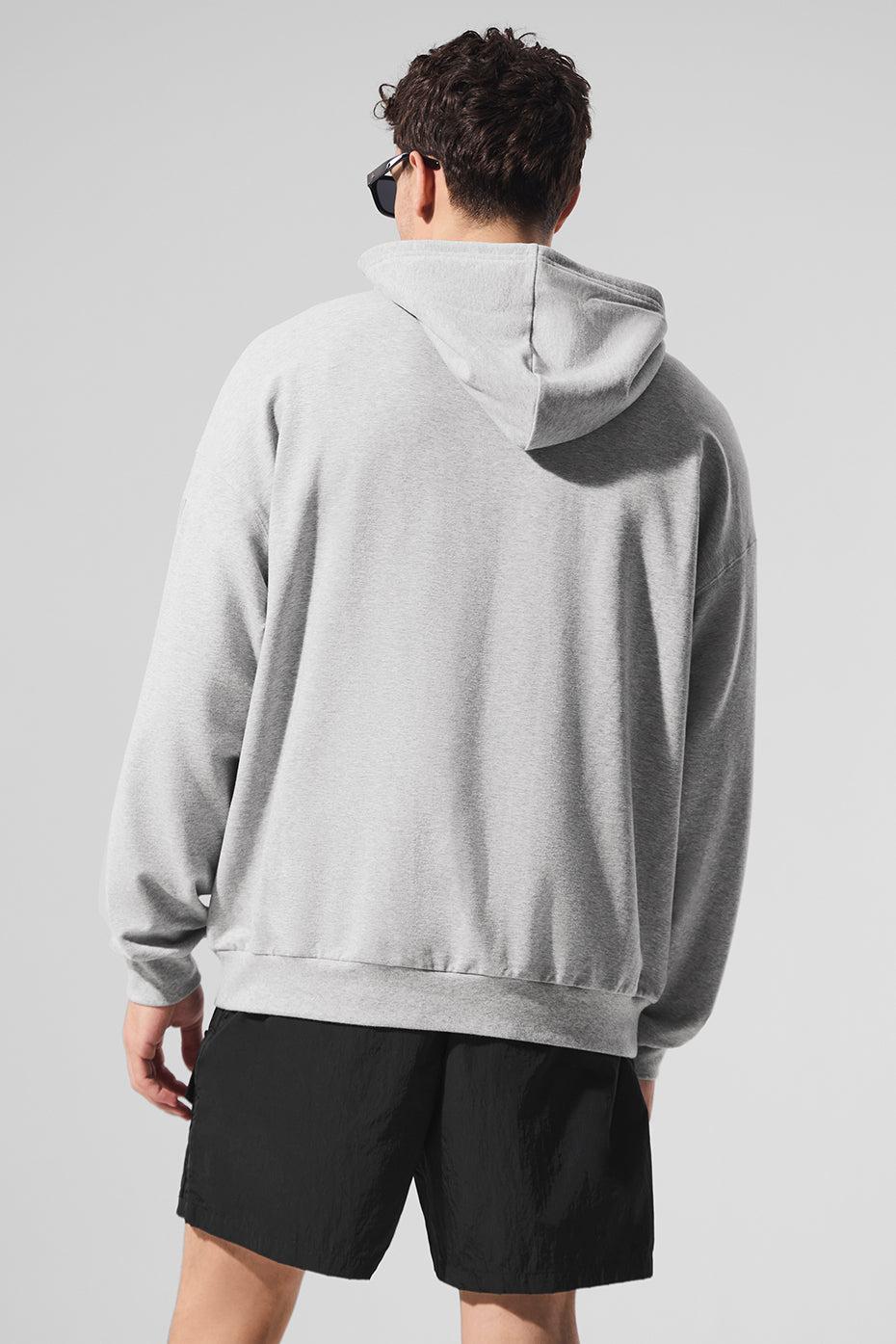 Double Take Hoodie - Athletic Heather Grey Product Image