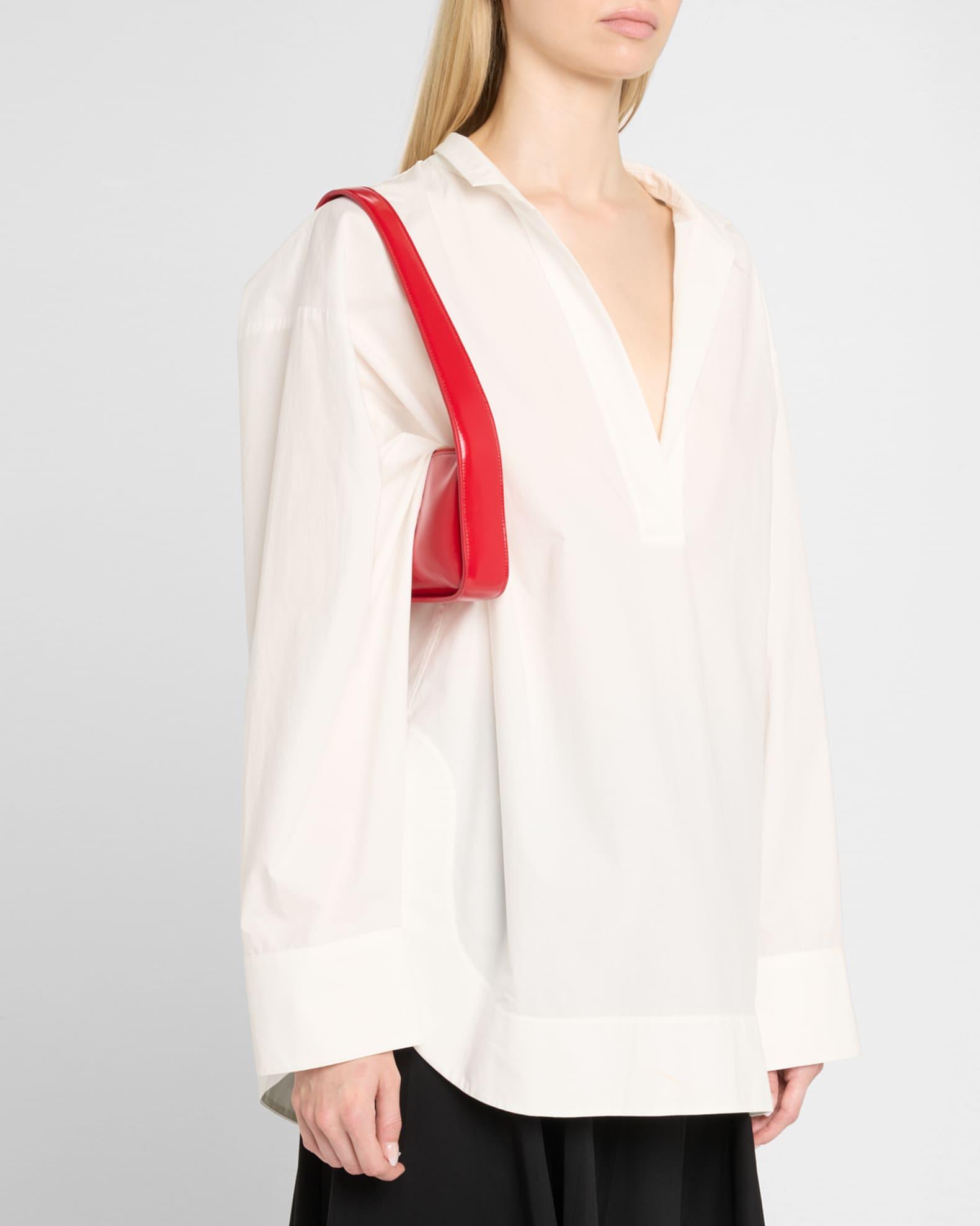 Lori Crackle Patent Leather Shoulder Bag Product Image