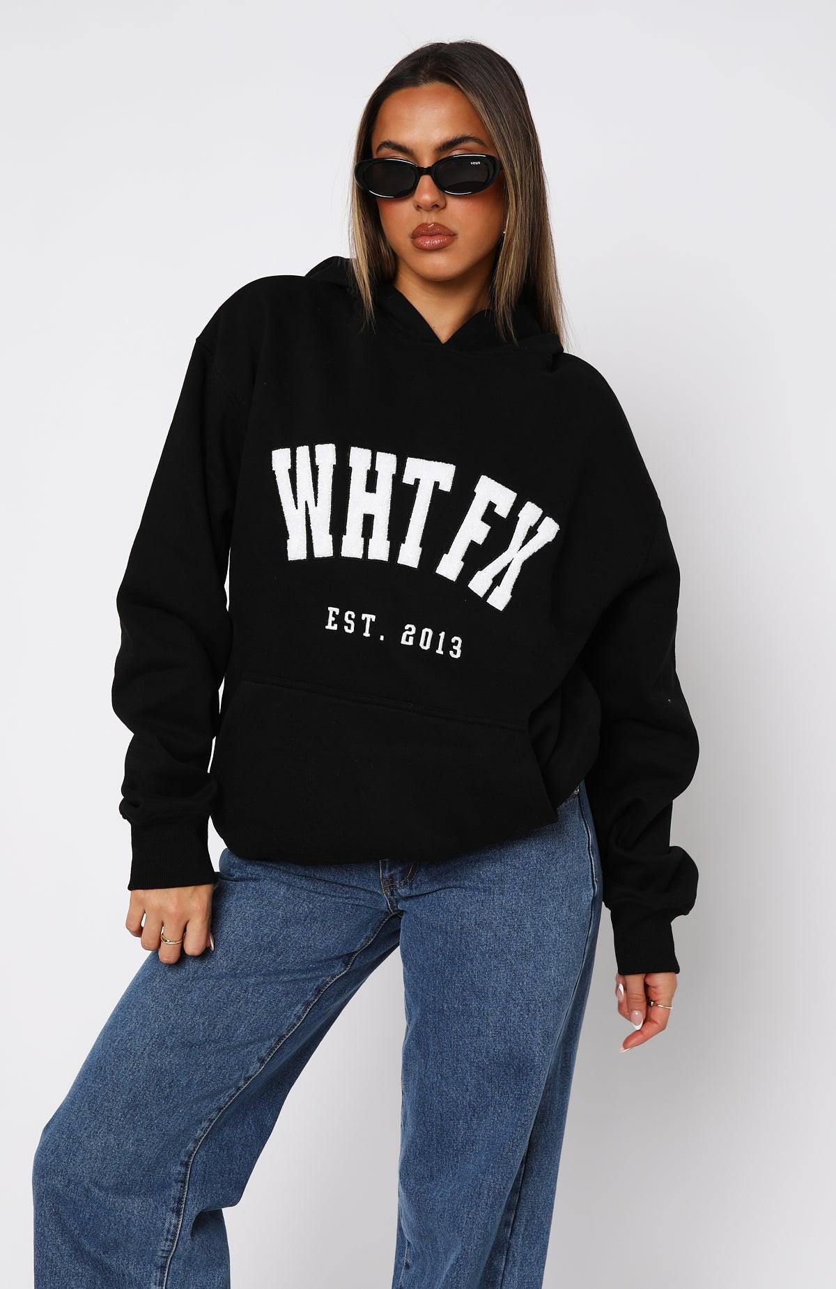 Give It Away Oversized Hoodie Black Product Image