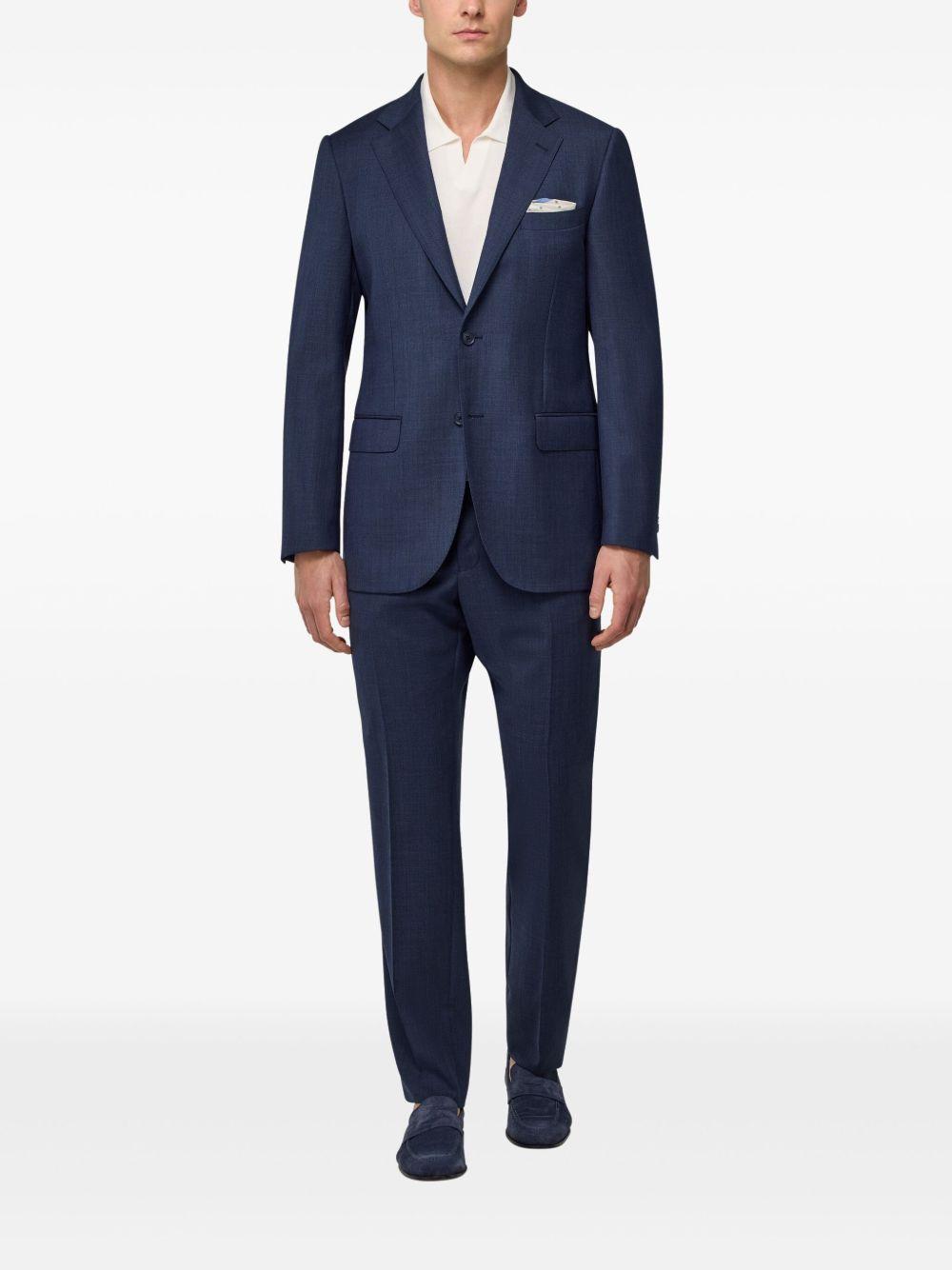 patterned wool suit Product Image