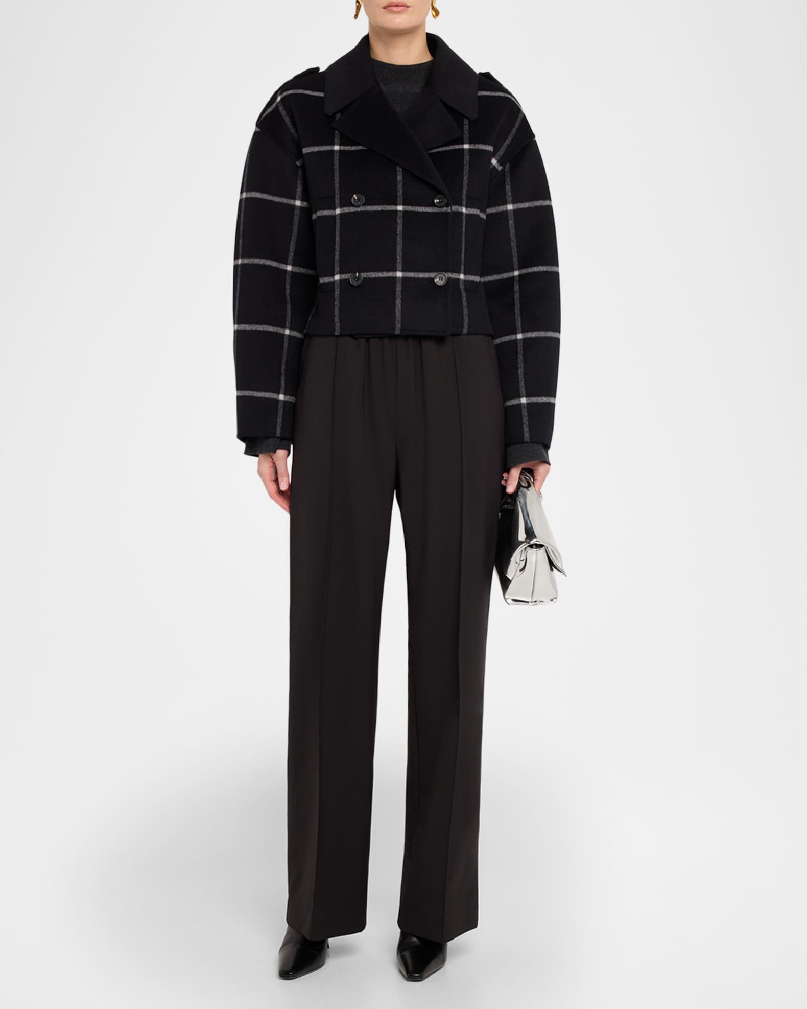 Francesca Mock-Neck Fine Rib Knit Sweater Product Image