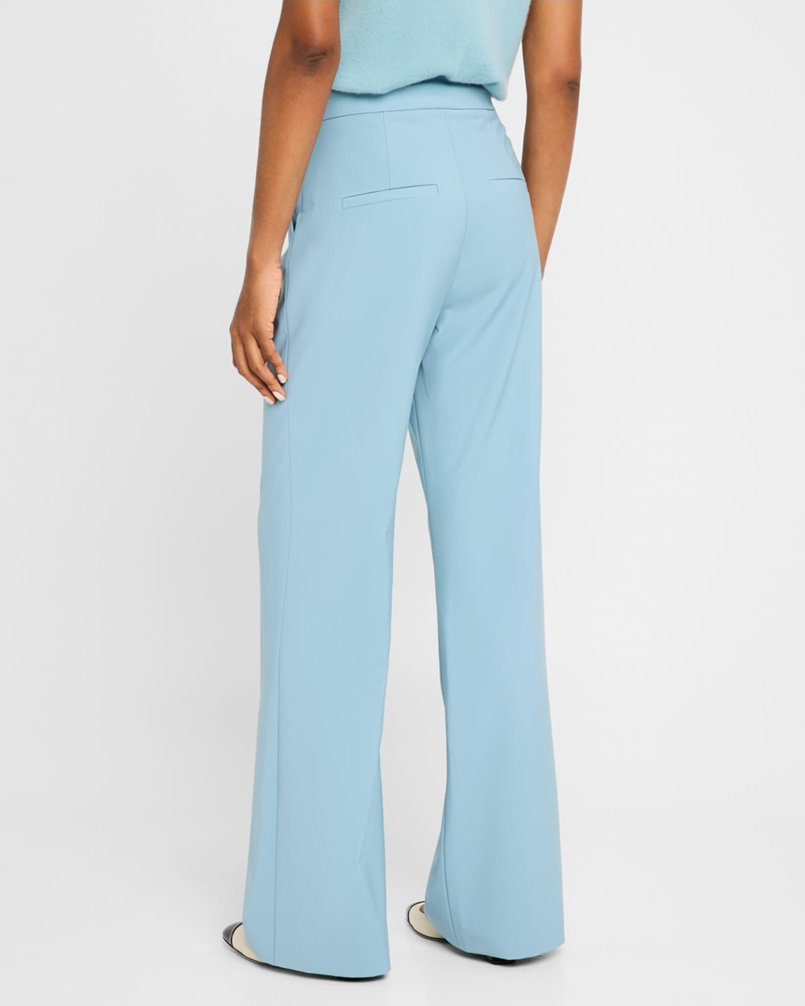 Robinne Pleated Straight-Leg Pants Product Image