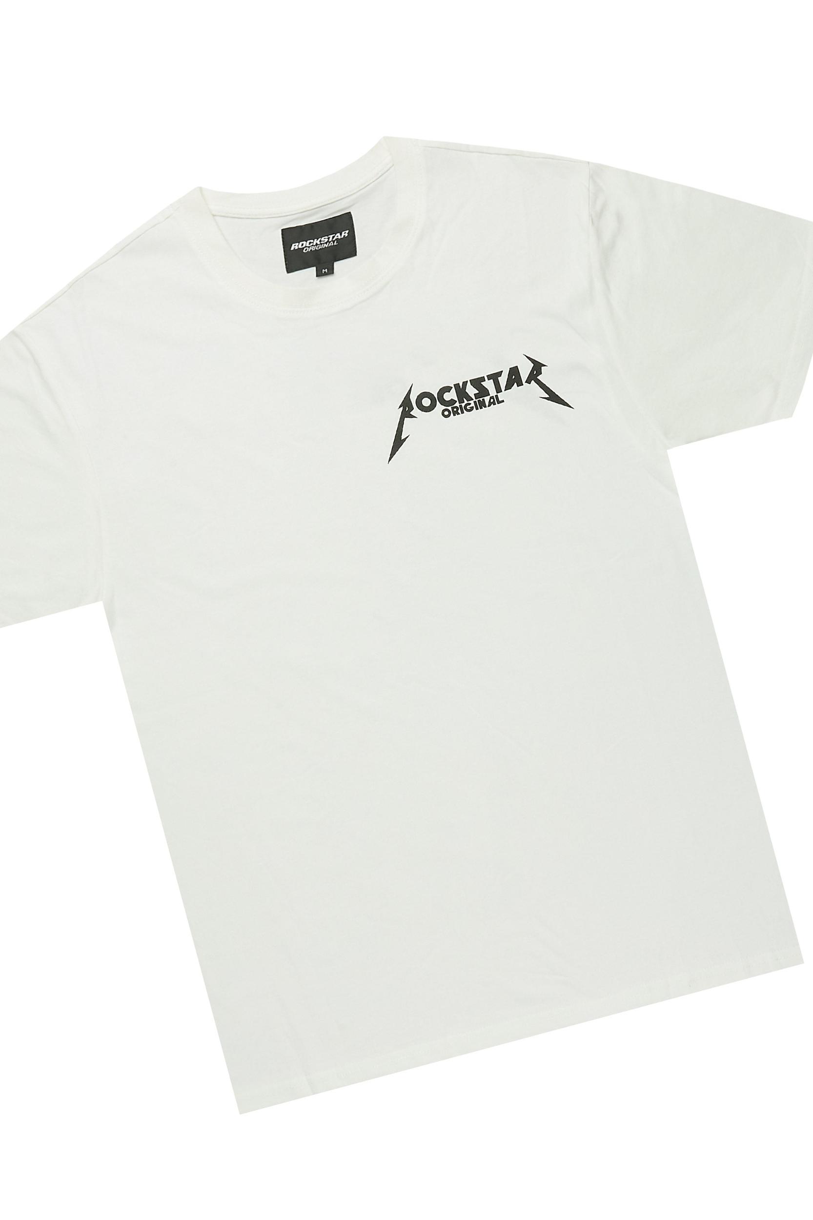 Buck White Short Set Male Product Image