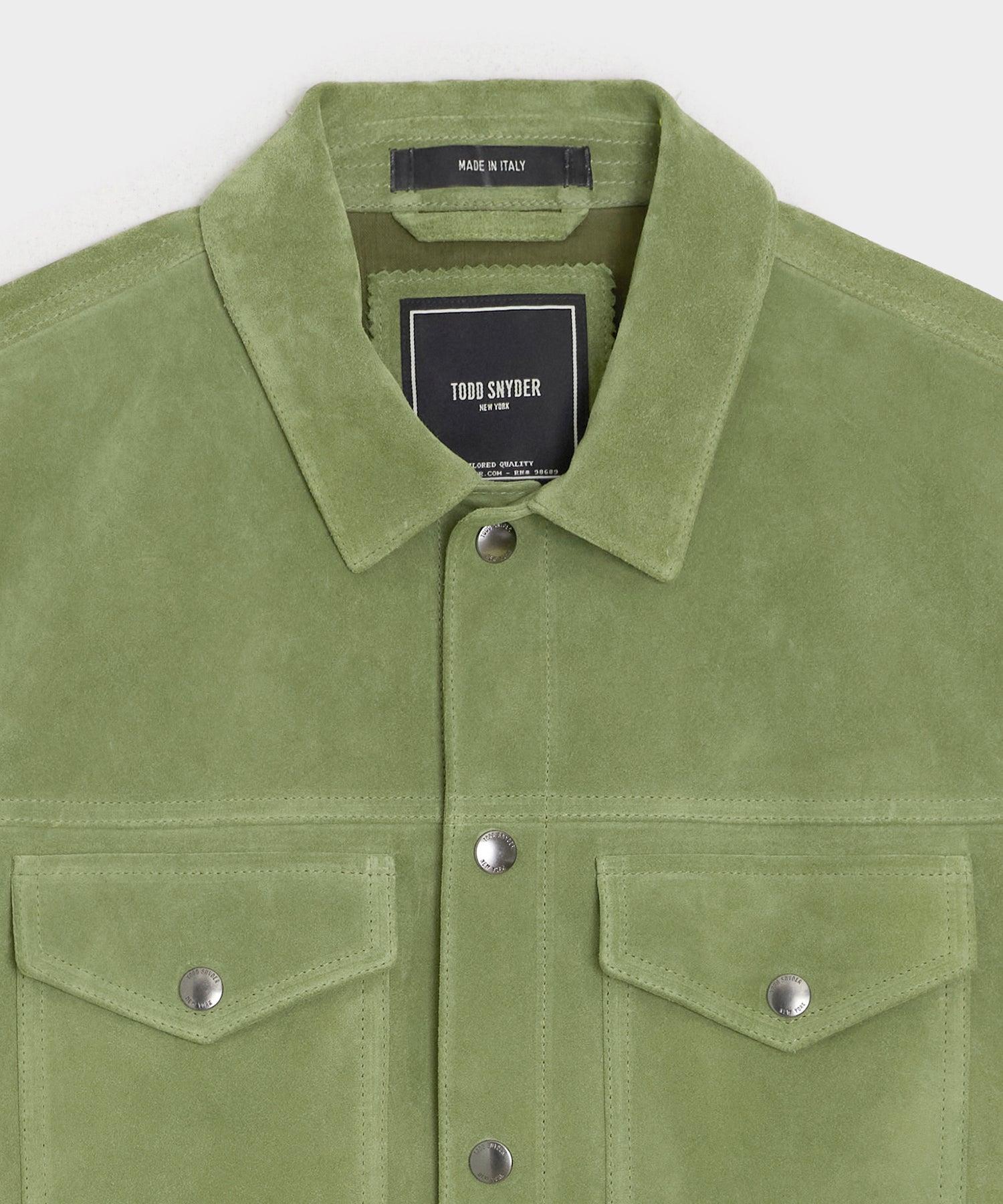 Italian Suede Dylan Jacket Product Image