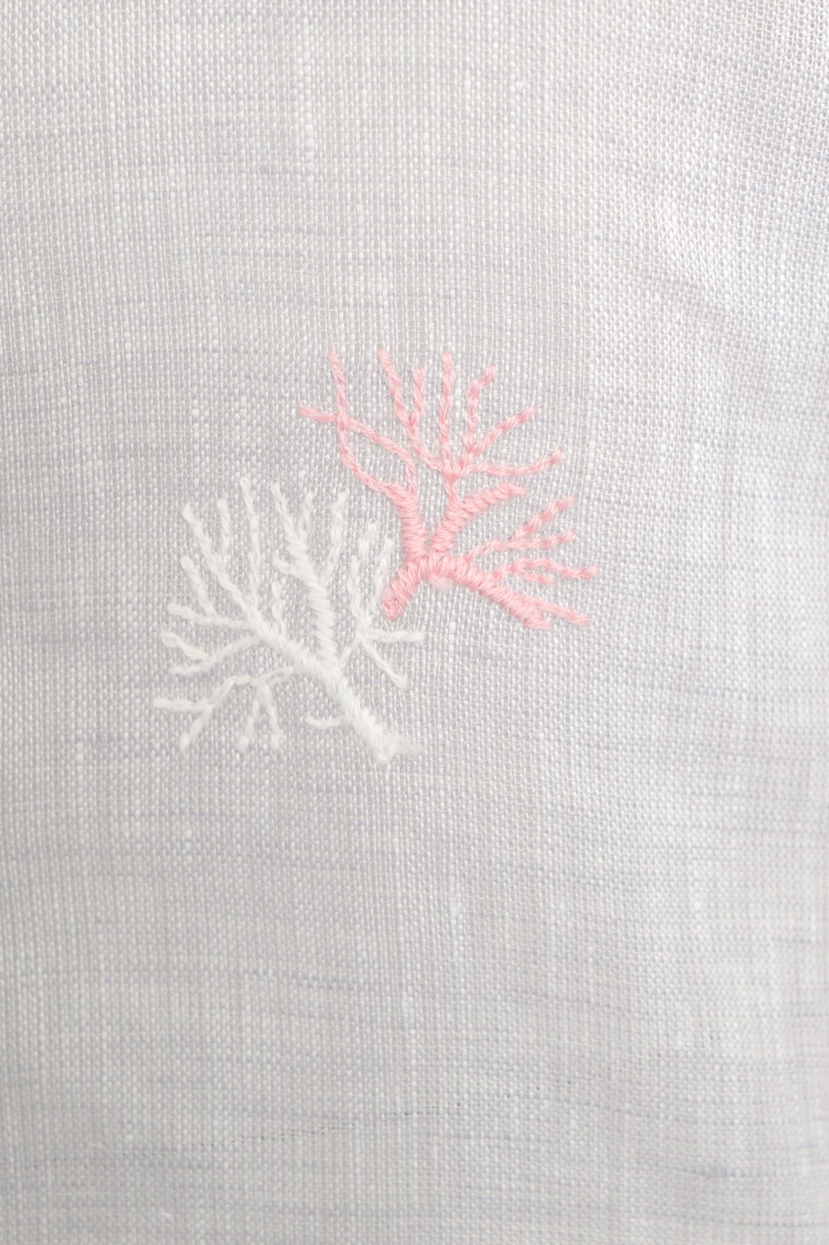 Linen blouse with embroidery Product Image